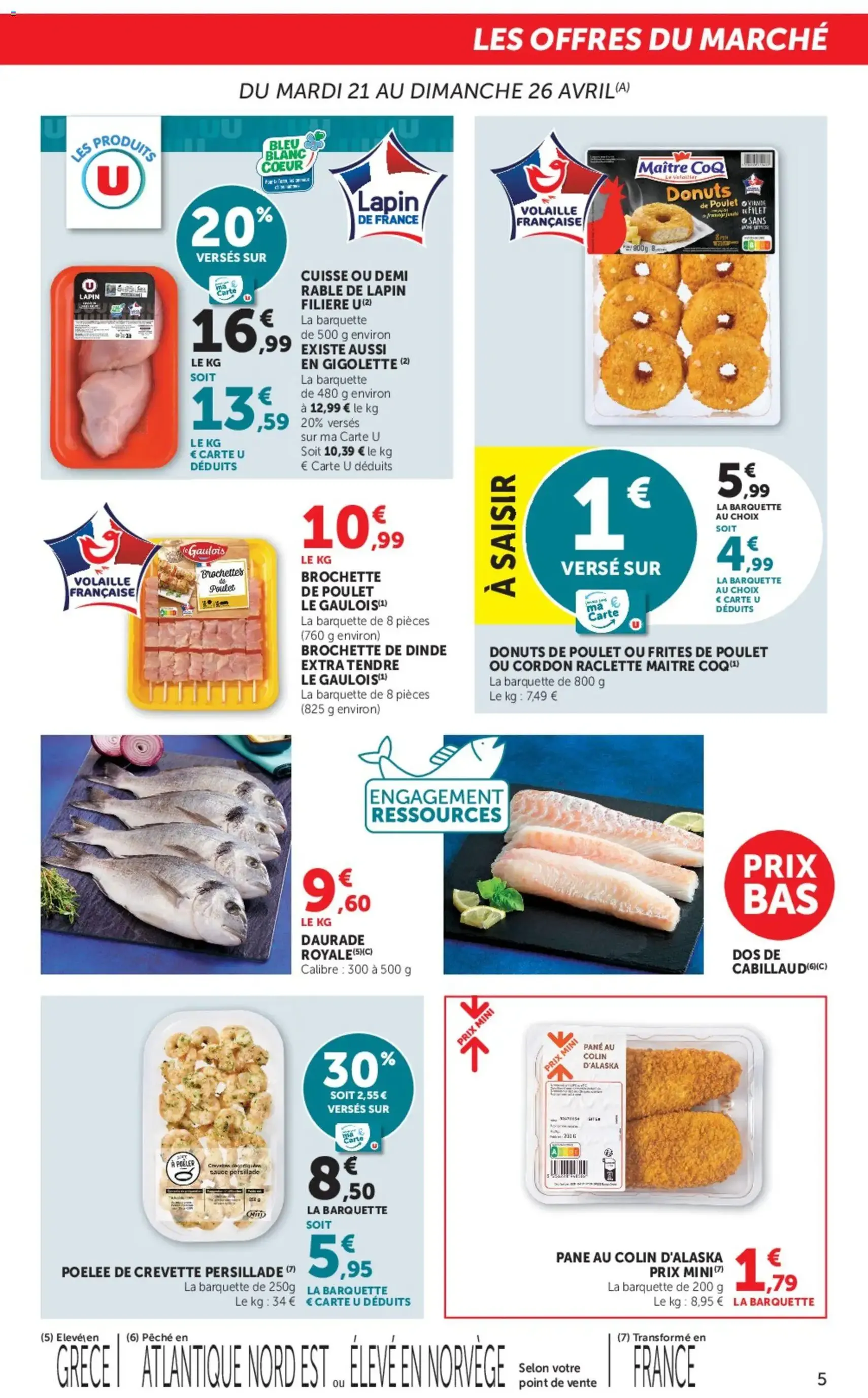 U Express catalogue - brochure valable à partir du 21/04/2026, page 5 sur 16