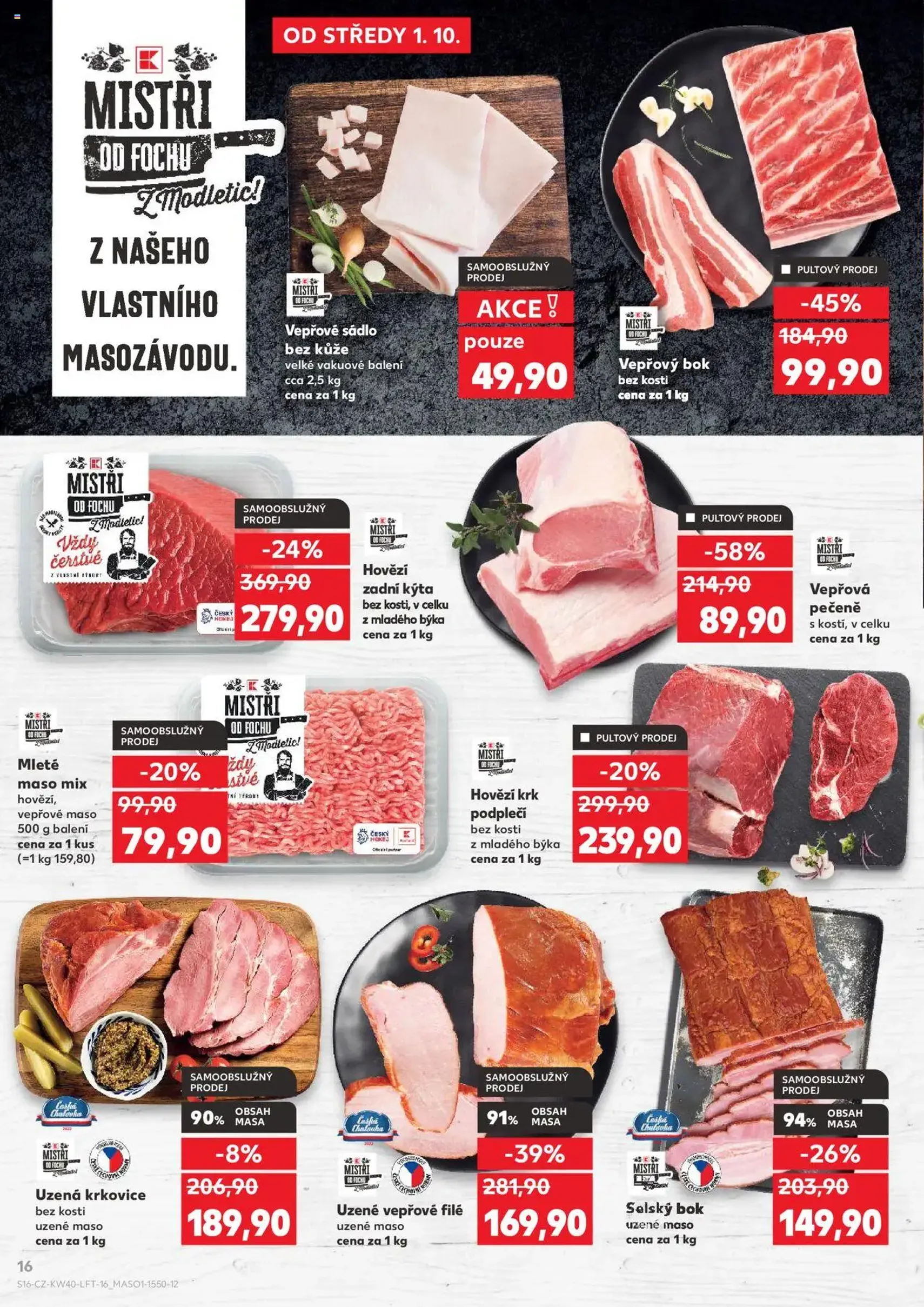 Kaufland leták - platný leták od 01.10.2025 strana 16 z 90