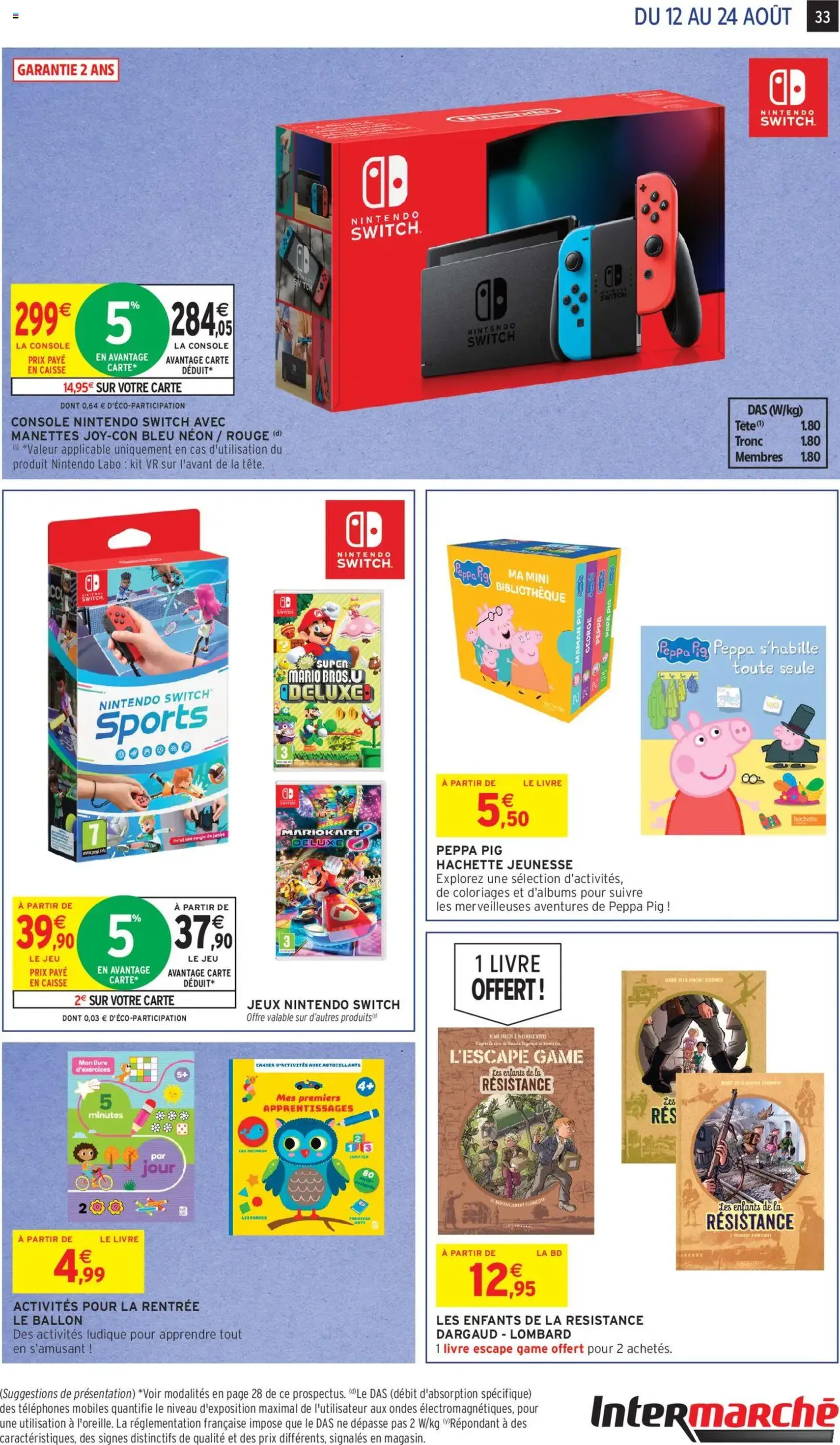 Intermarché catalogue semaine 32 - brochure valable à partir du 12/08/2025, page 33 sur 40