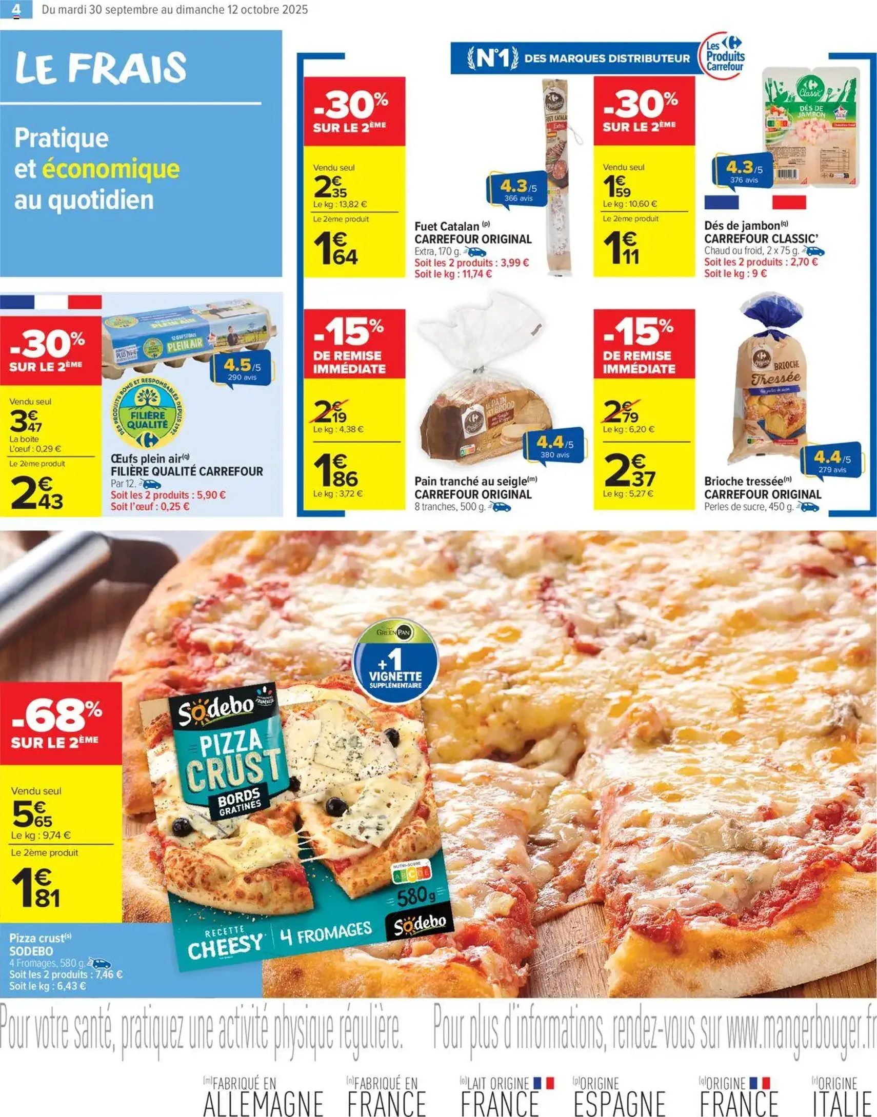 Carrefour Market catalogue semaine 40 - brochure valable à partir du 30/09/2025, page 6 sur 16