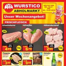 Wurstico Abholmarkt Flugblatt - Prospekt Vorschau gültig ab 02.07.2026
