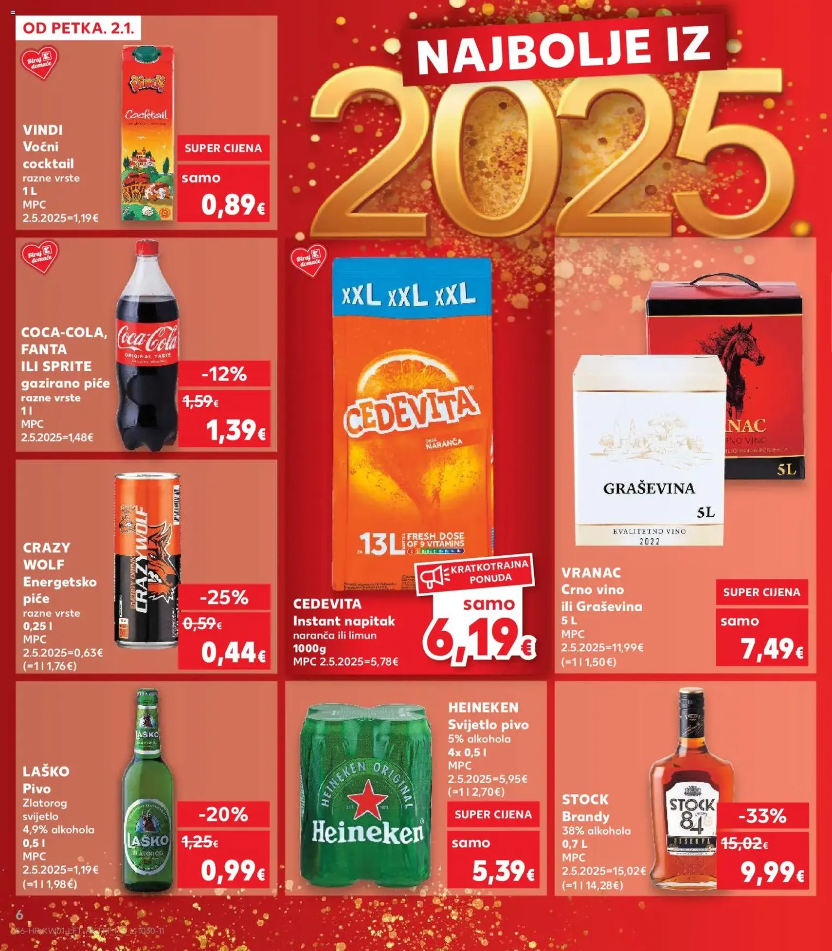 Kaufland HR Akciós újság - 2026.01.02. érvényes szórólap 6 oldal 24 oldalból
