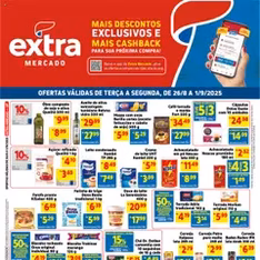 Extra - Ofertas de Mercado - pré-visualização do folheto, válido a partir de 26/08/2025
