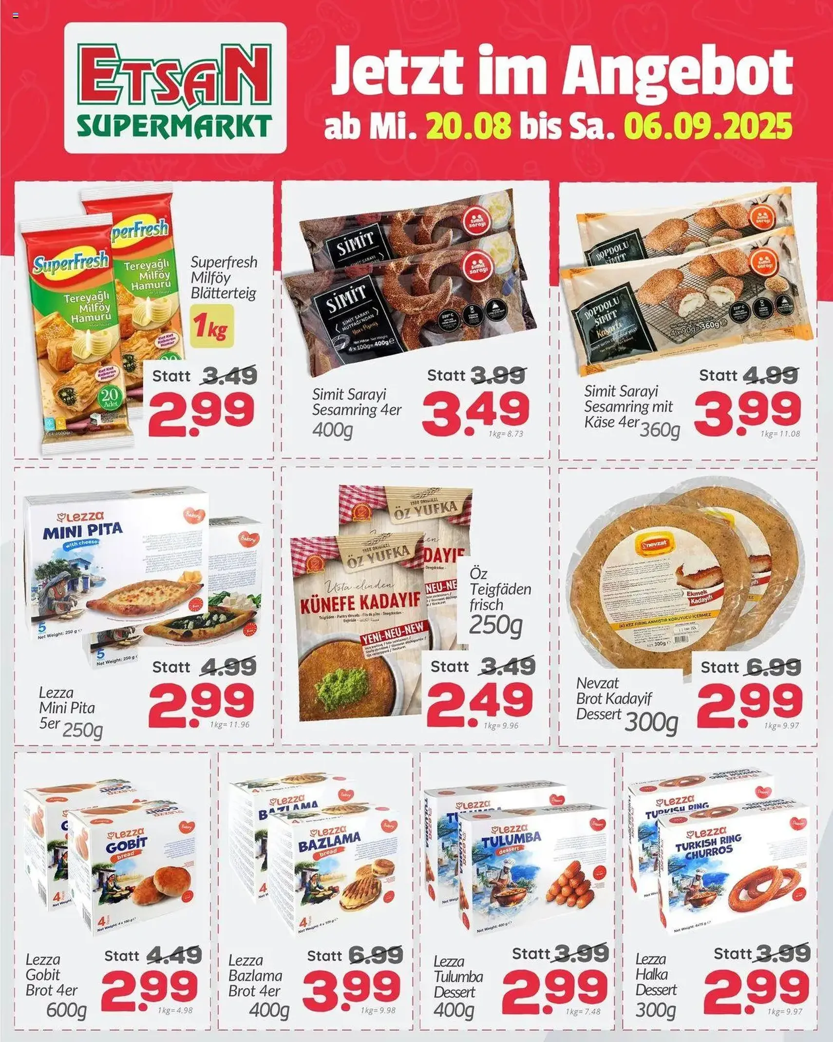 ETSAN Flugblatt - Gültiger Prospekt ab 20.08.2025, Seite 2 von insgesamt 6