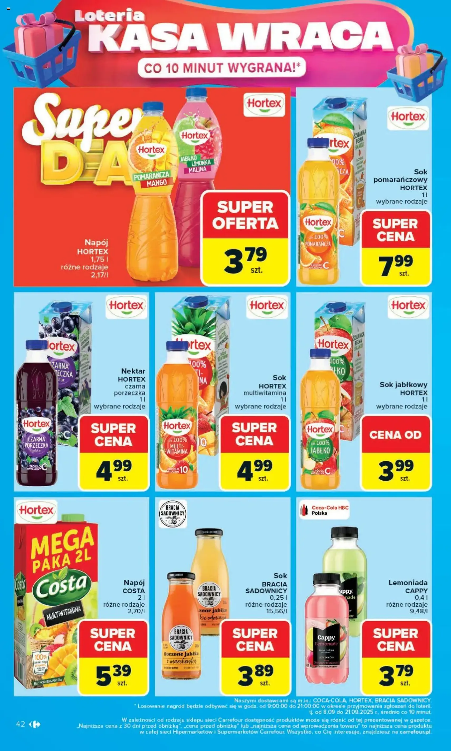 Carrefour Gazetka - ważny gazetka od 08.09.2025 strona 42 z 62 Carrefour Gazetka - ważny gazetka od 08.09.2025 strona 42 z 62