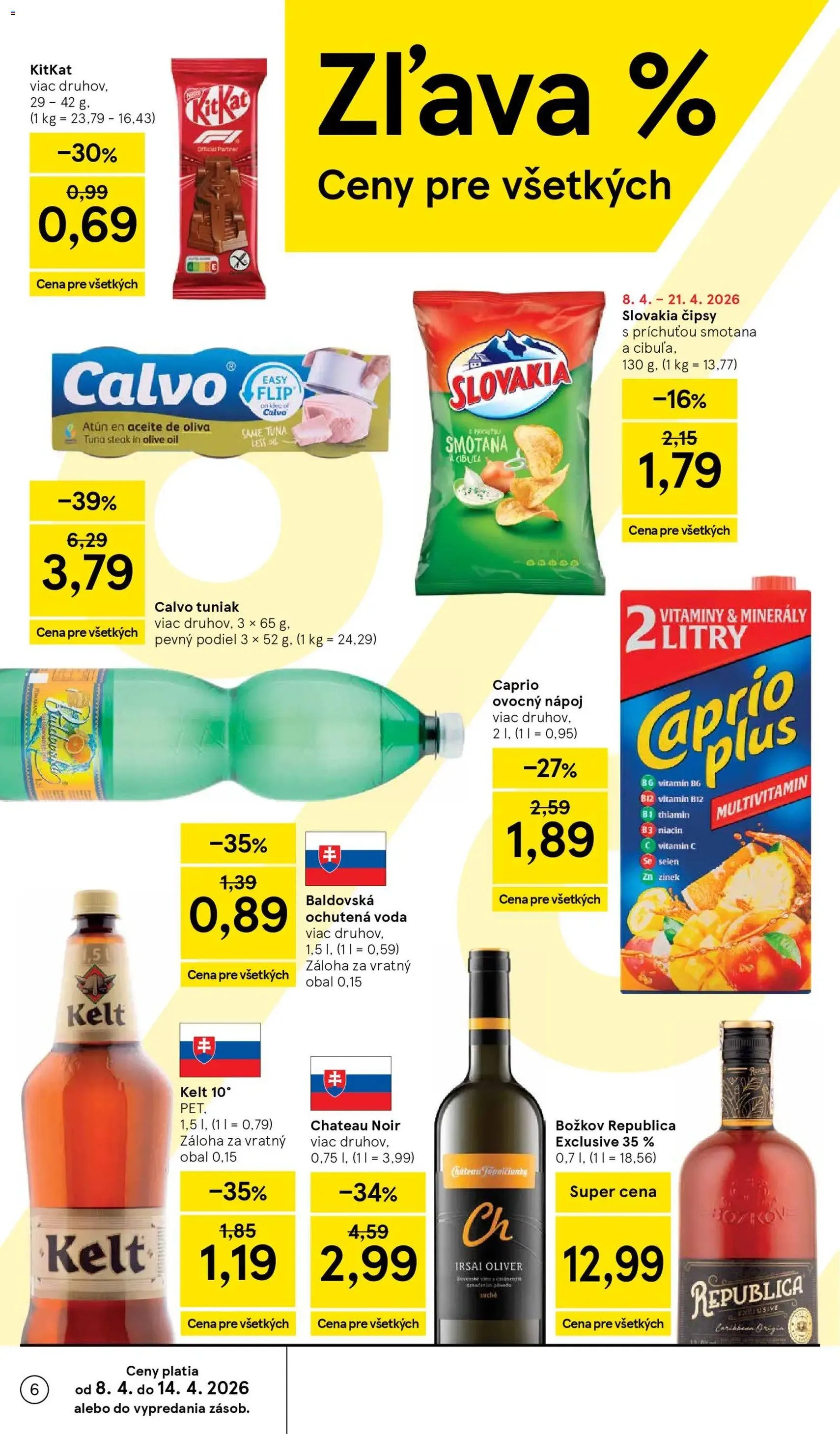 Tesco Hypermarket - leták - platný leták od 08.04.2026 strana 6 z 43