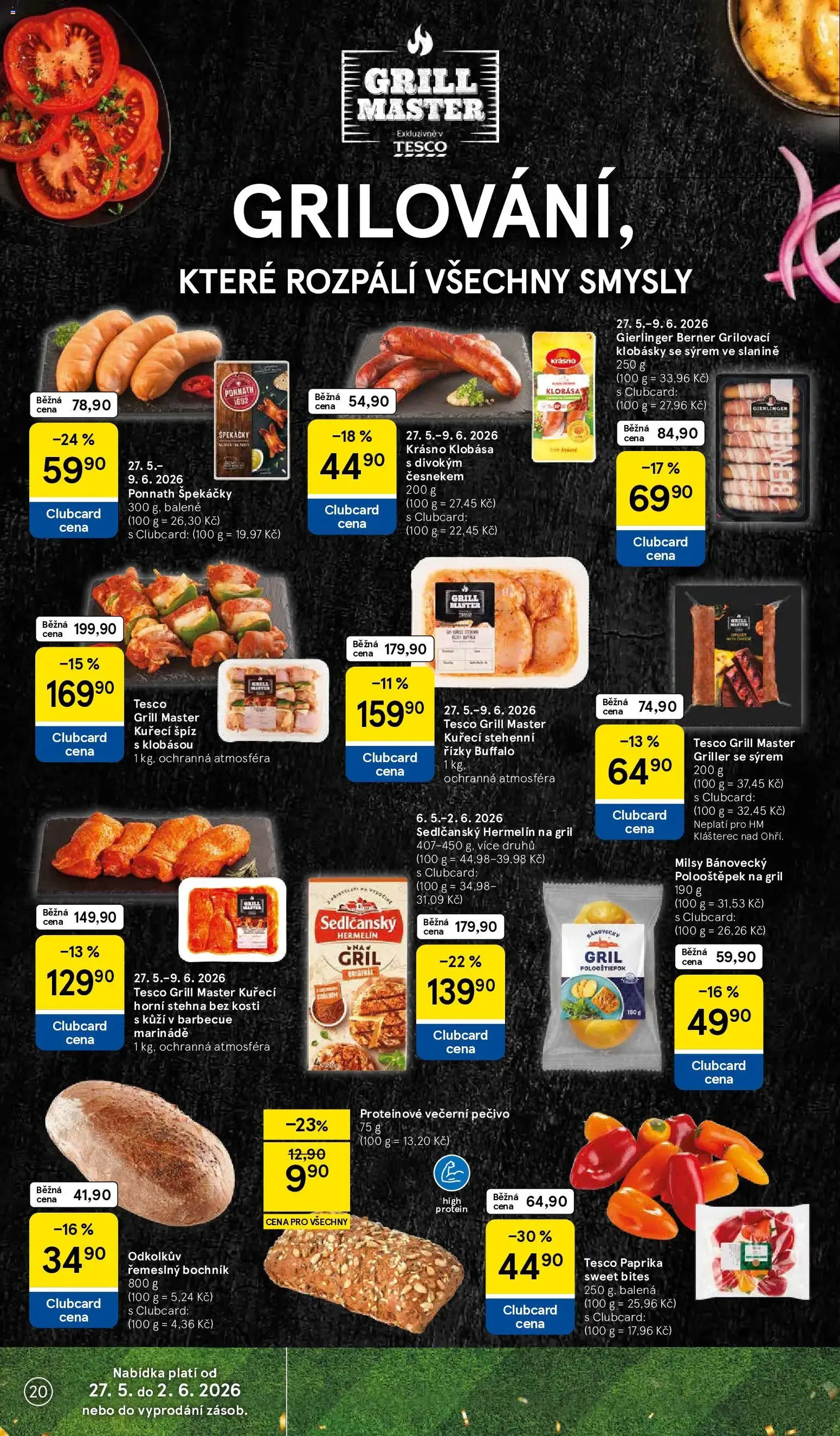 Tesco leták - Hypermarket - platný leták od 27.05.2026 strana 20 z 37