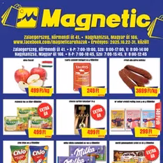 Magnetic Akciós újság - szórólap előnézete érvényes 2025.10.22. -tól