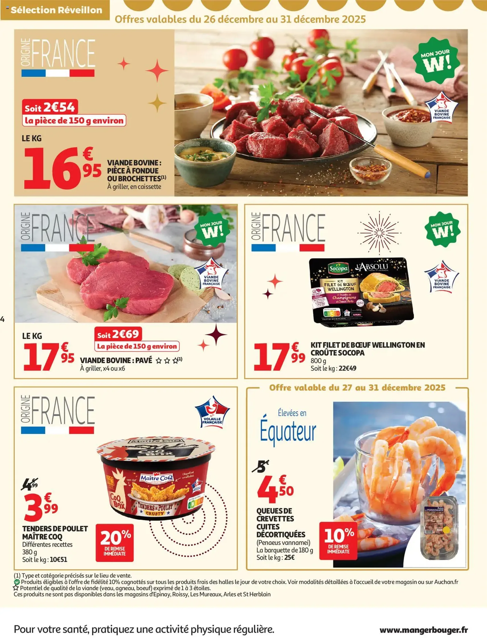 Auchan prospectus - brochure valable à partir du 26/12/2025, page 4 sur 50