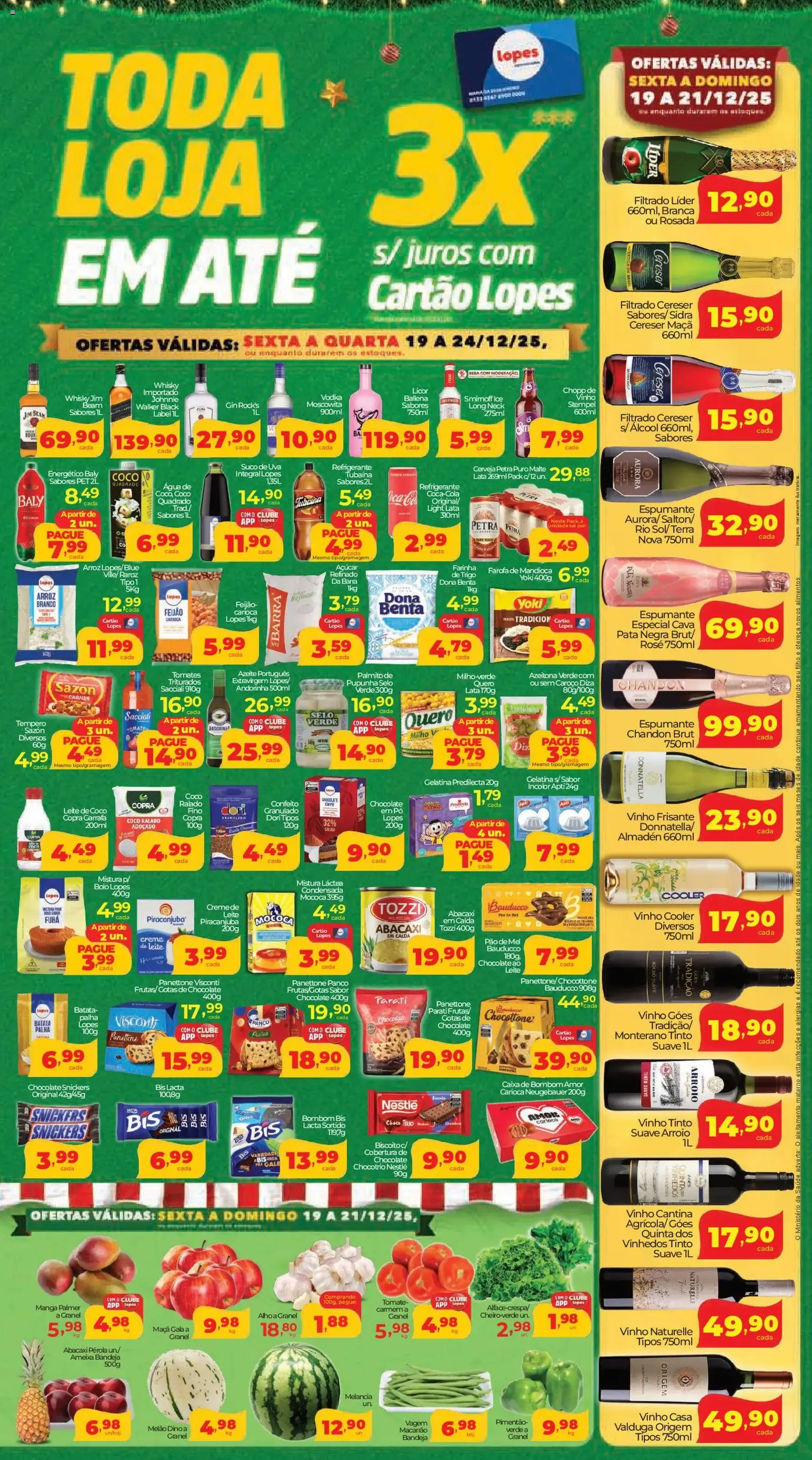 Lopes Supermercados - Ofertas da semana - folheto válido a partir de 19/12/2025 página 3 de 4