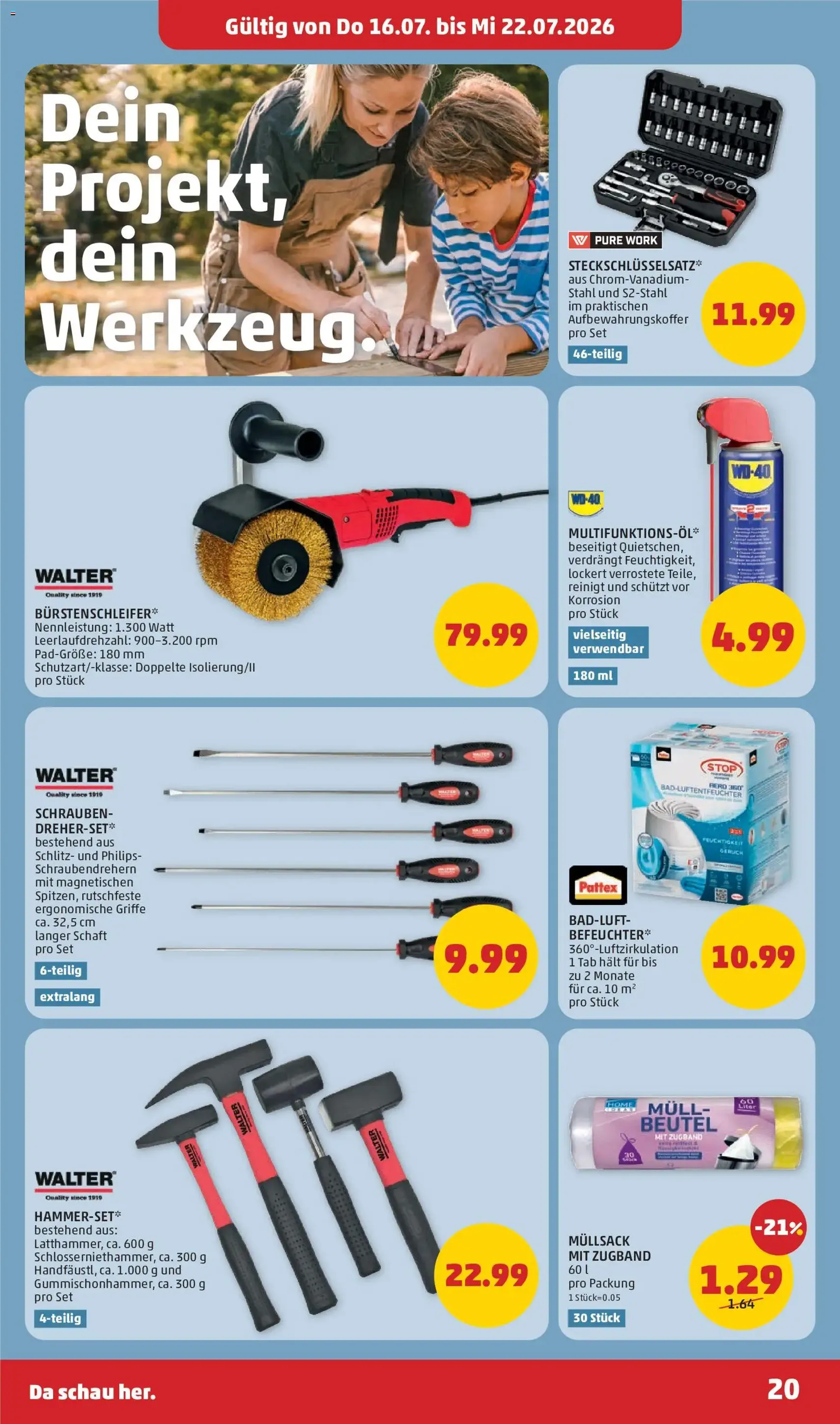 Penny Markt Flugblatt - Gültiger Prospekt ab 16.07.2026, Seite 20 von insgesamt 28