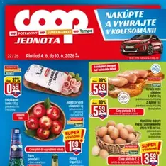 COOP Jednota leták - náhľad letáku platný od 04.06.2026