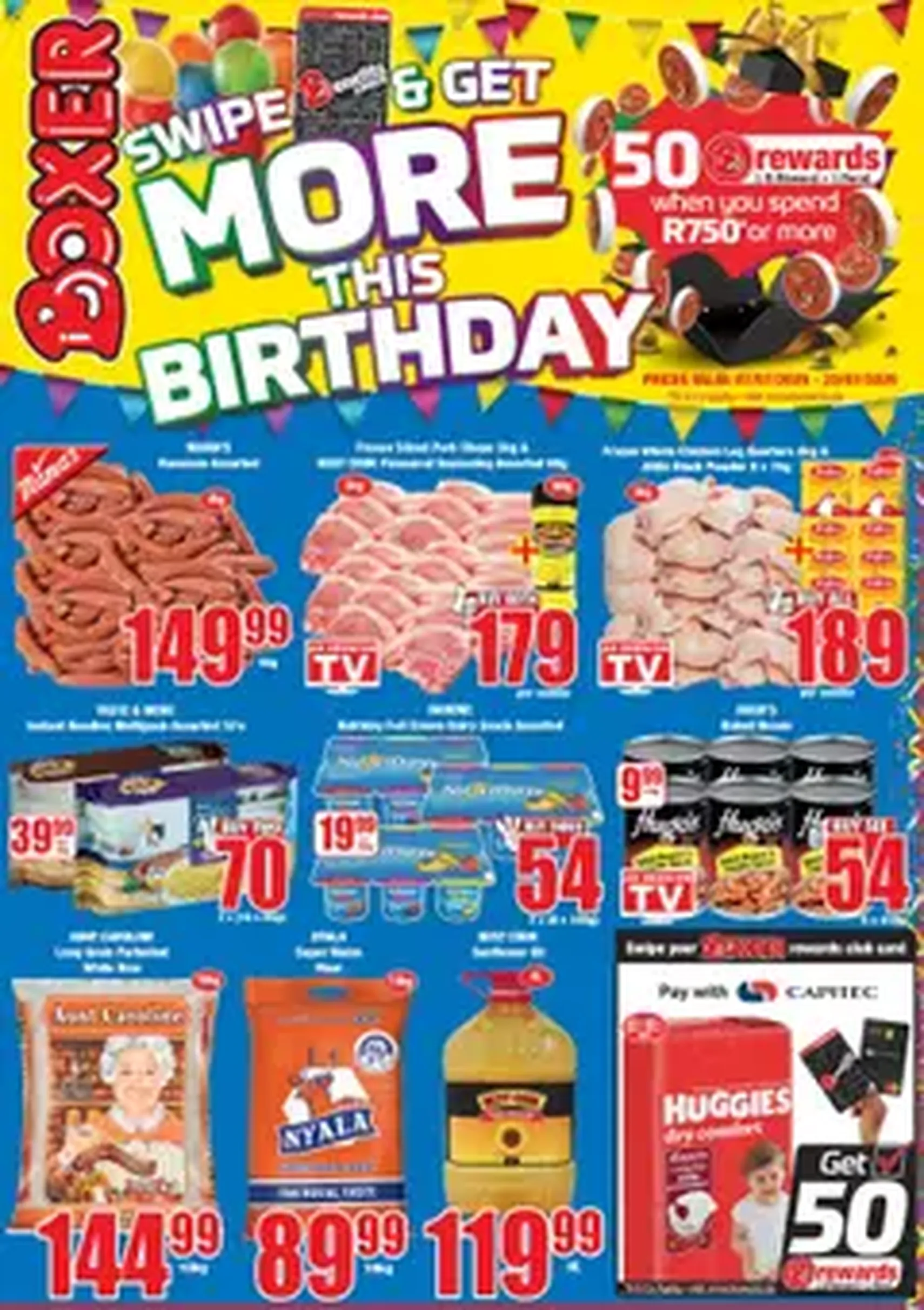 Boxer Specials - valid flyer from 07/07/2025, page 1 of 1