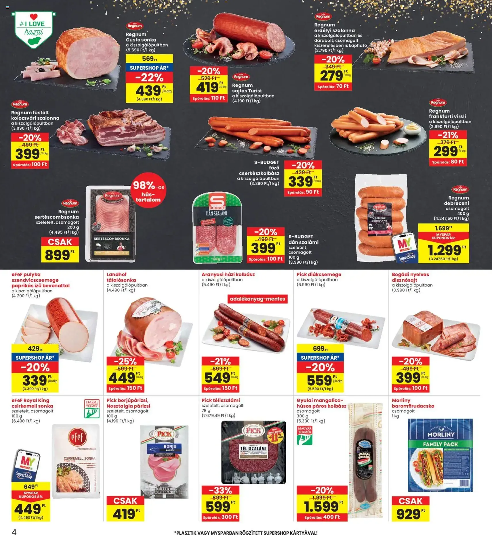 Interspar Akciós újság - 2026.02.26. érvényes szórólap 4 oldal 20 oldalból