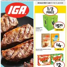 IGA Catalogue - Flyer preview valid from 07/01/2026