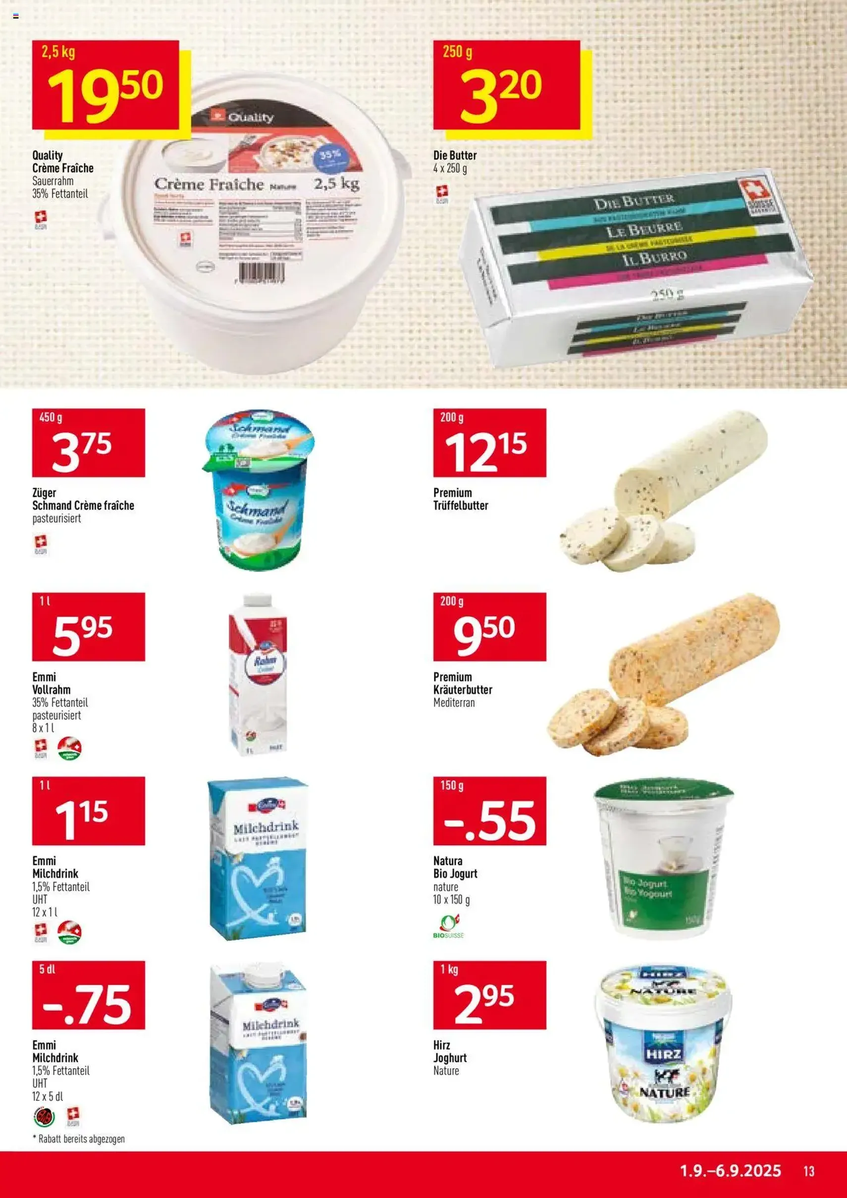 Prodega Aktionen - Gültiger Prospekt ab 01.09.2025, Seite 13 von insgesamt 40 Prodega Aktionen - Gültiger Prospekt ab 01.09.2025, Seite 13 von insgesamt 40