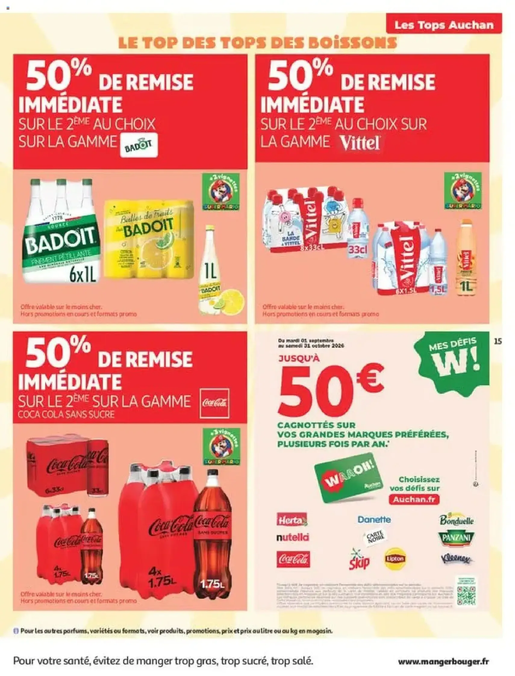 Auchan catalogue - brochure valable à partir du 01/09/2026, page 15 sur 72