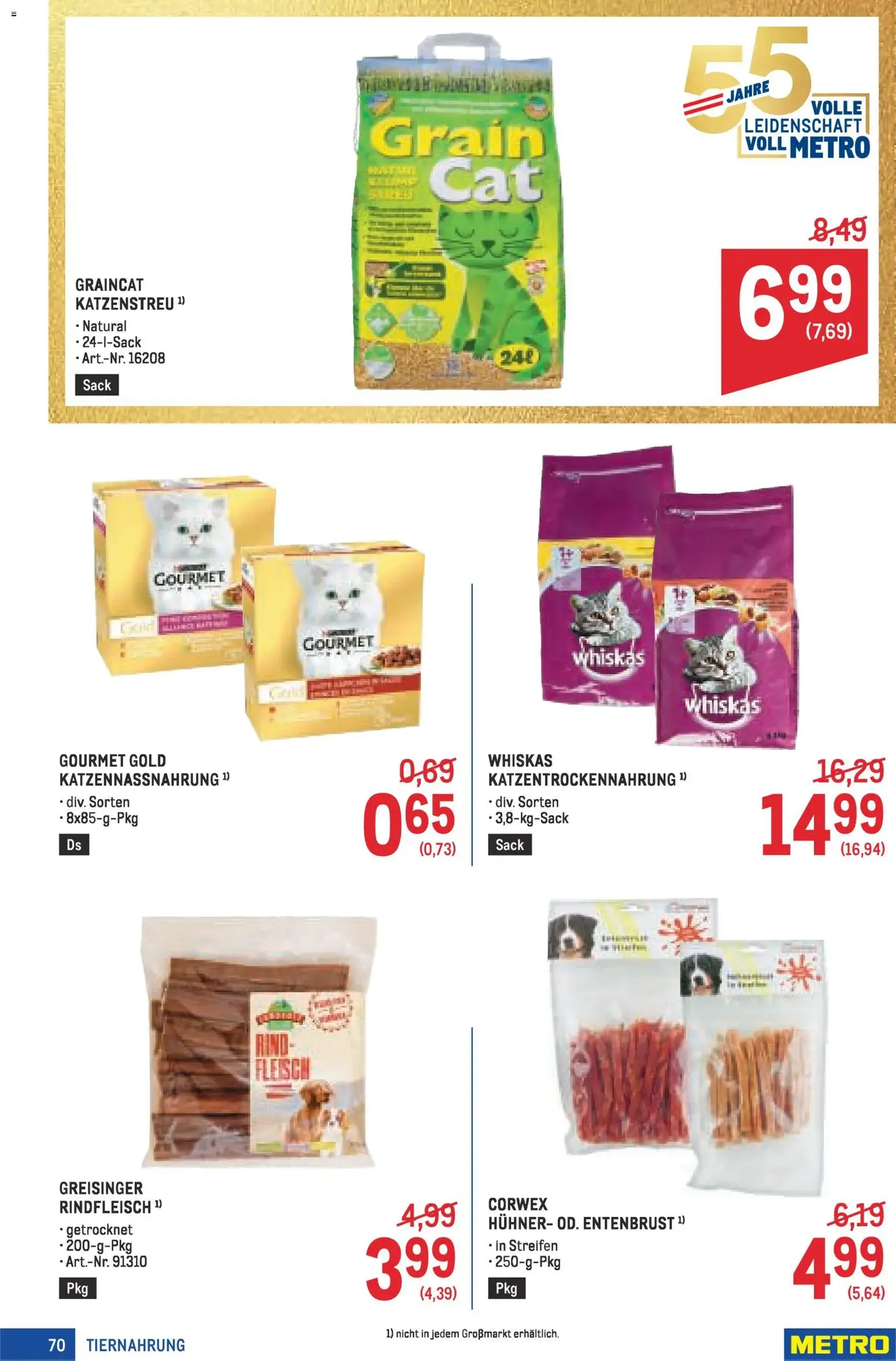 Metro angebote Profi - Gültiger Prospekt ab 05.03.2026, Seite 70 von insgesamt 72