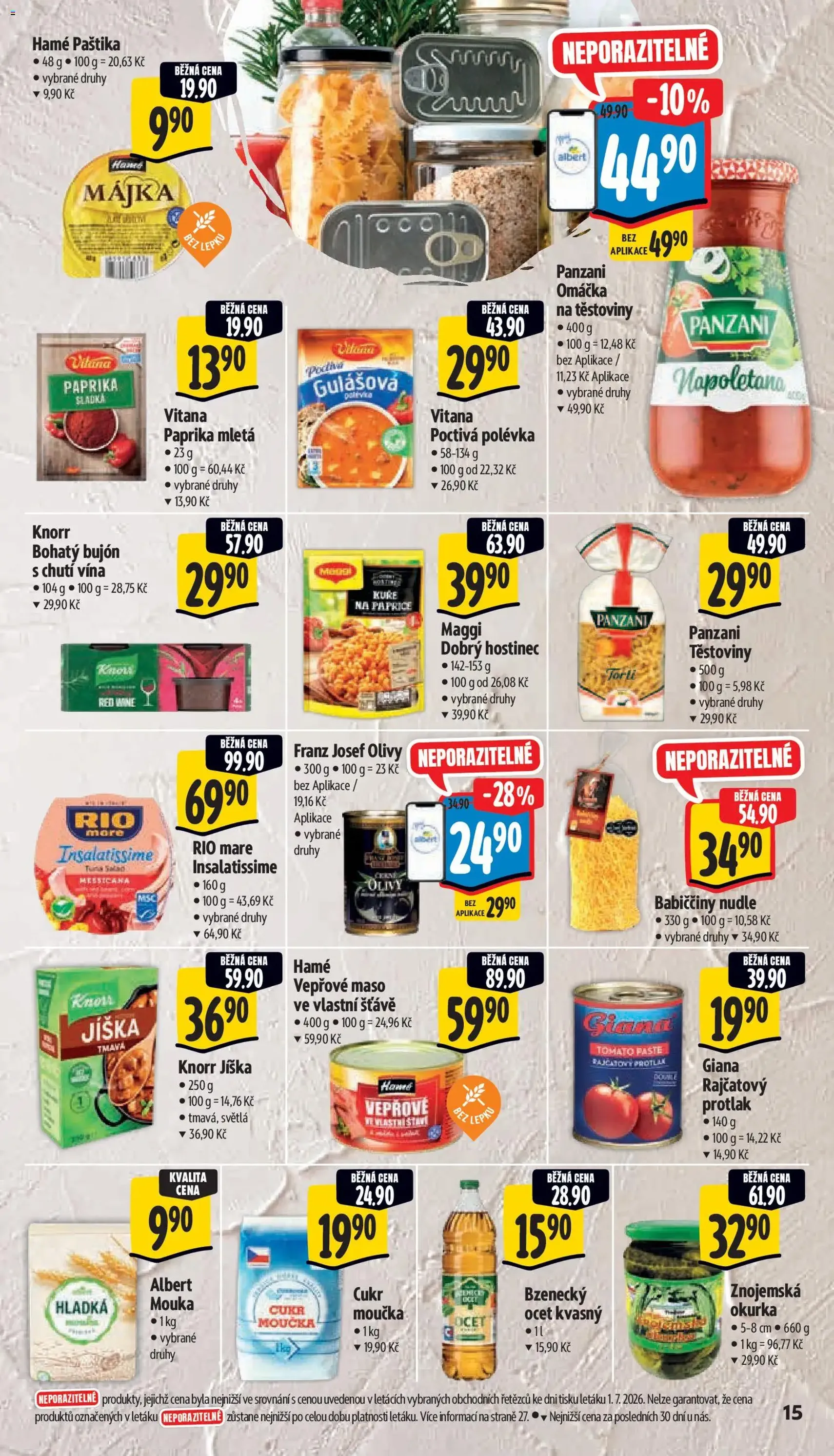 Albert leták - Hypermarket - platný leták od 08.07.2026 strana 27 z 46