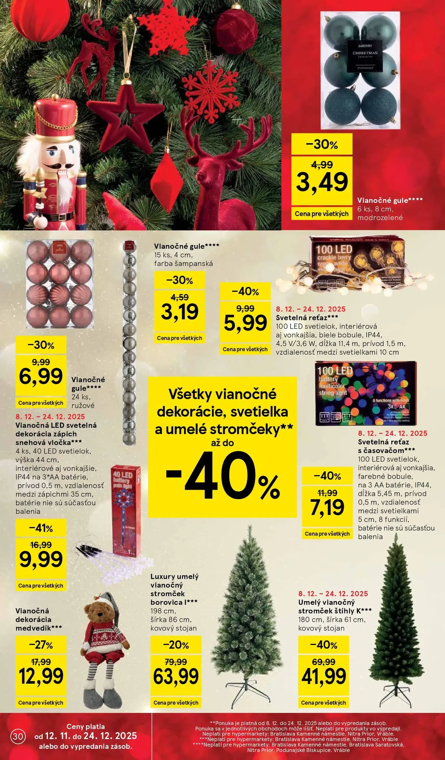 Tesco Hypermarket - leták - platný leták od 08.12.2025 strana 30 z 49