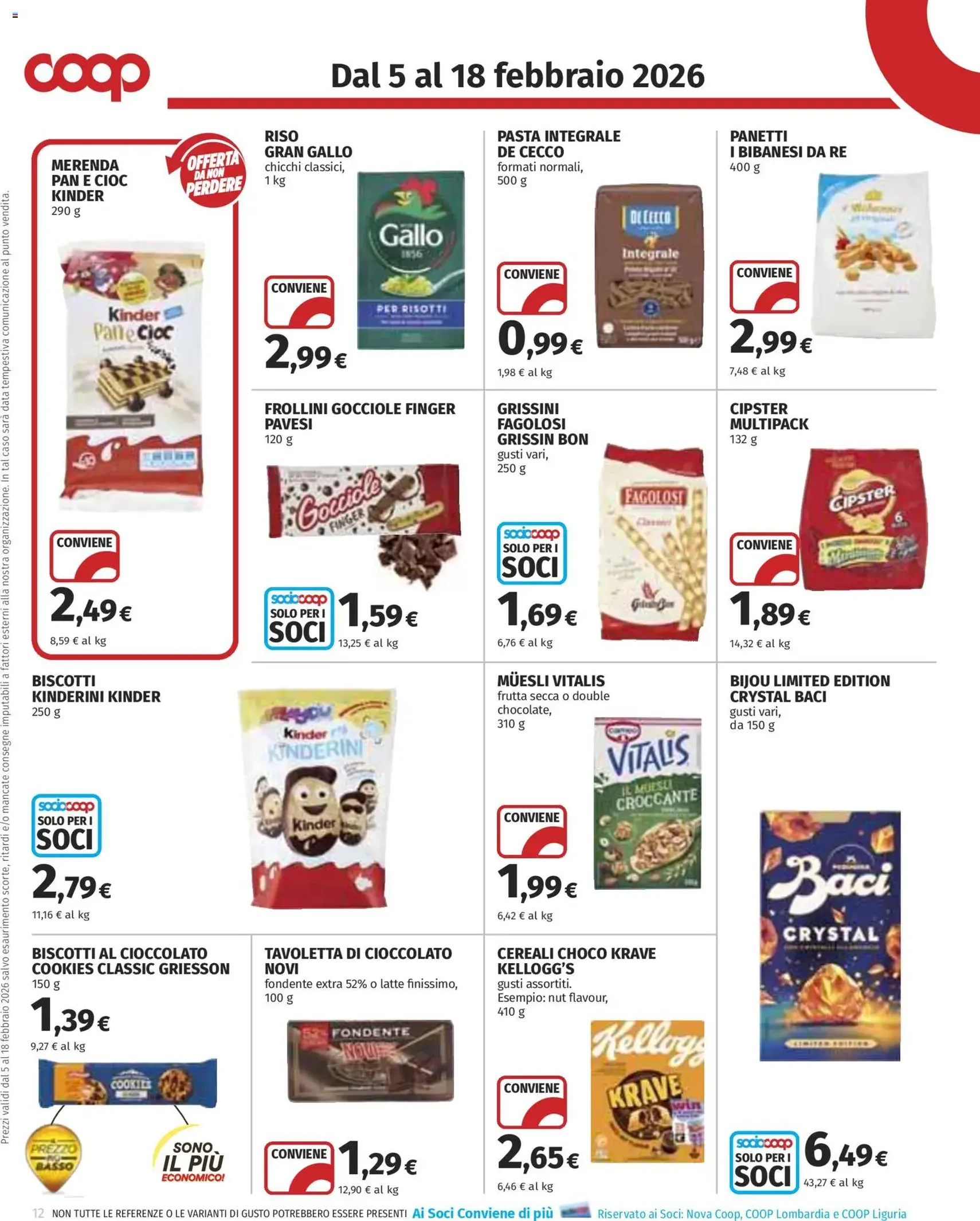 Volantino COOP - volantino valido dal 05/02/2026 pagina 12 di 30