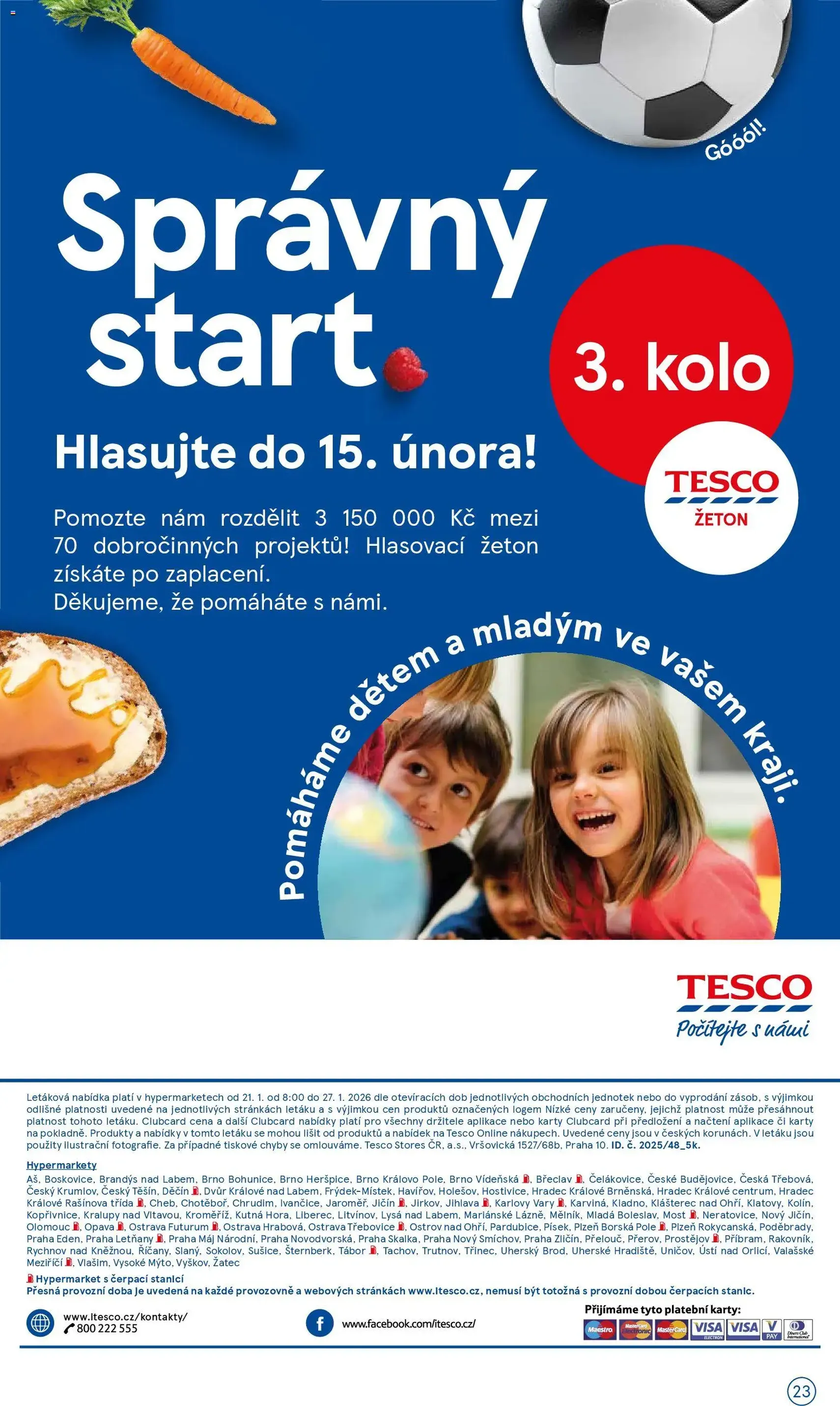 Tesco leták - Hypermarket - platný leták od 21.01.2026 strana 23 z 23