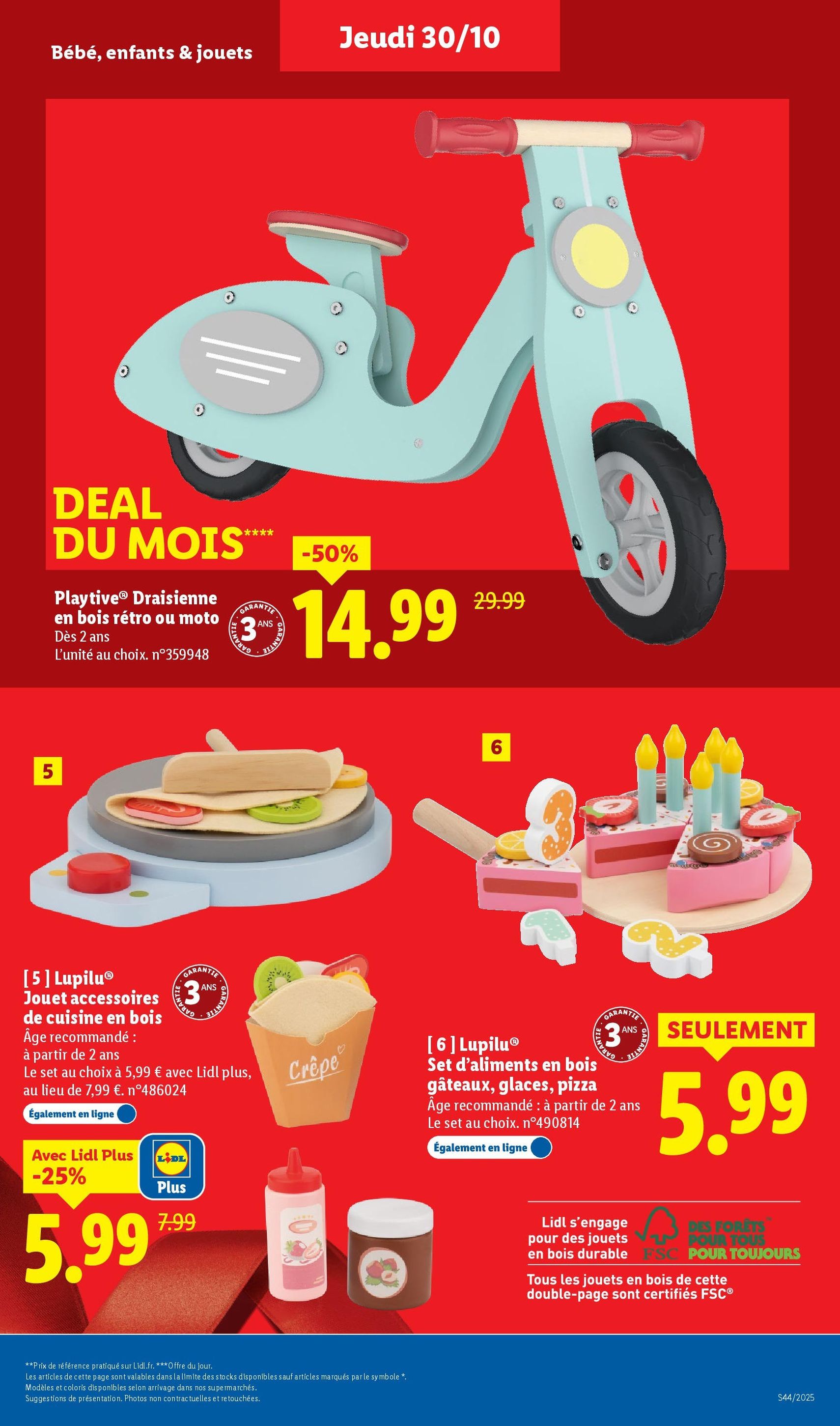 LIDL catalogue semaine 44 - brochure valable à partir du 30/10/2025, page 37 sur 82