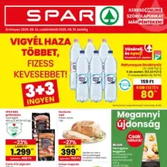 Spar Akciós újság - szórólap előnézete érvényes 2025.08.14. -tól