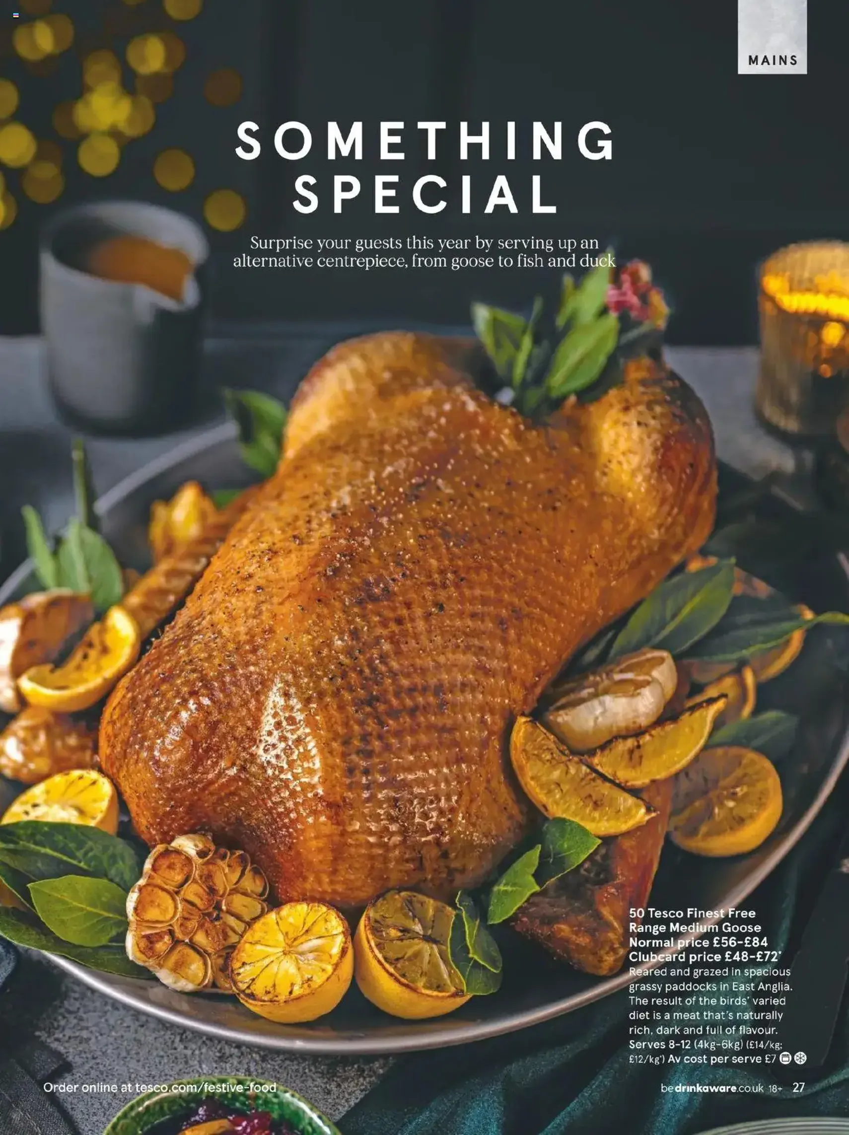 Tesco - Festive Food to Order brochure 2025 - valid flyer from 01/10/2025, page 27 of 56