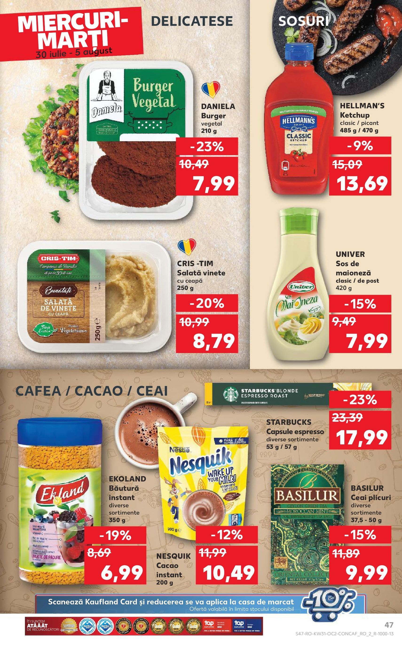 Catalog Kaufland - București - cataloage valabile începând cu 30.07.2025 pagina 47 din 68 Catalog Kaufland - București - cataloage valabile începând cu 30.07.2025 pagina 47 din 68