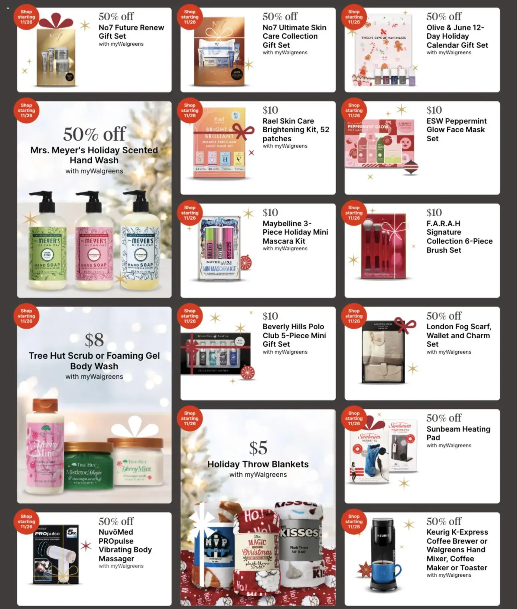 Walgreens Black Friday - valid flyer from 11/26/2025, page 3 of 3