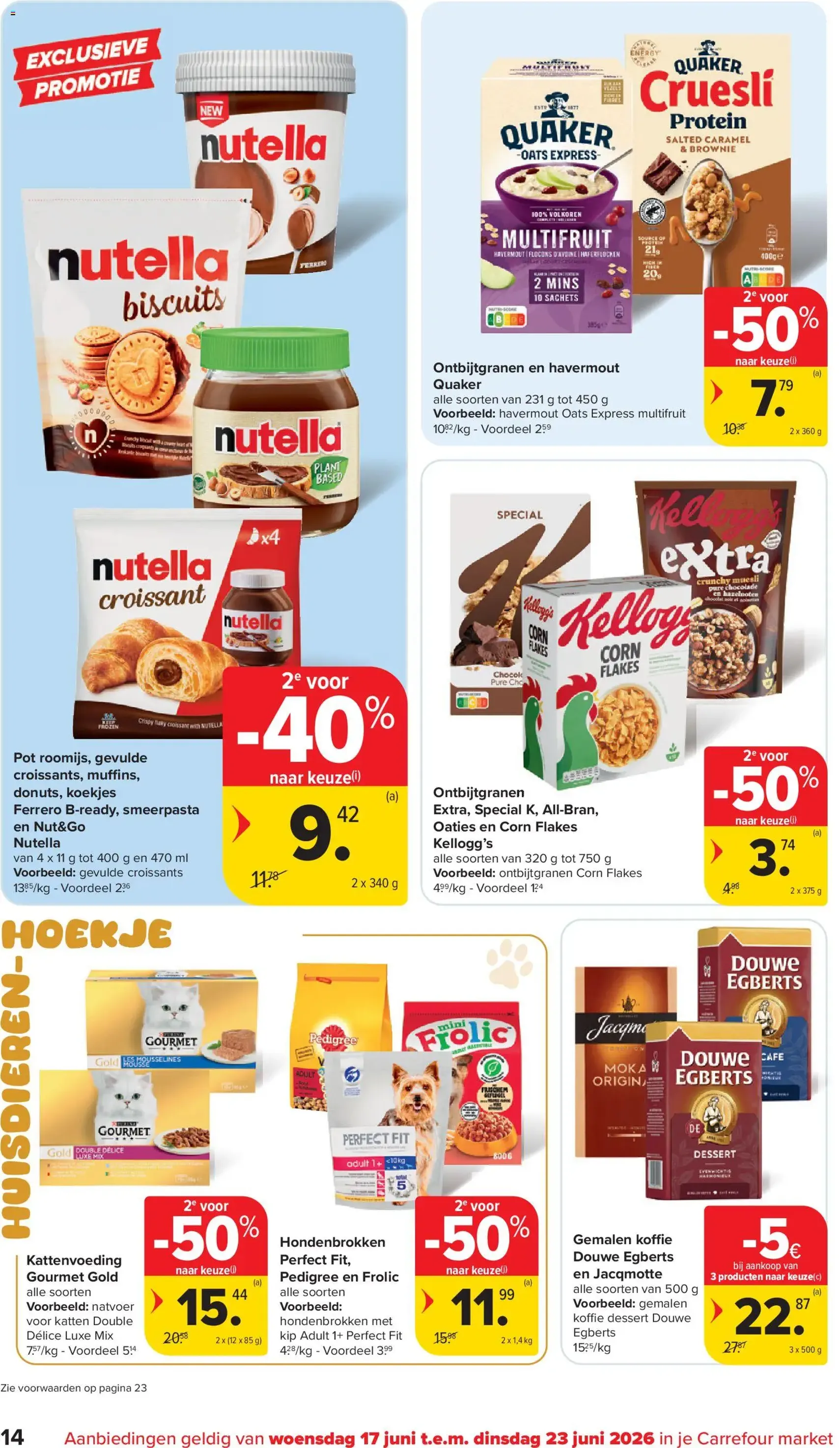 Carrefour market Folder week 25 - geldige folder vanaf 17/06/2026 pagina 14 van 24