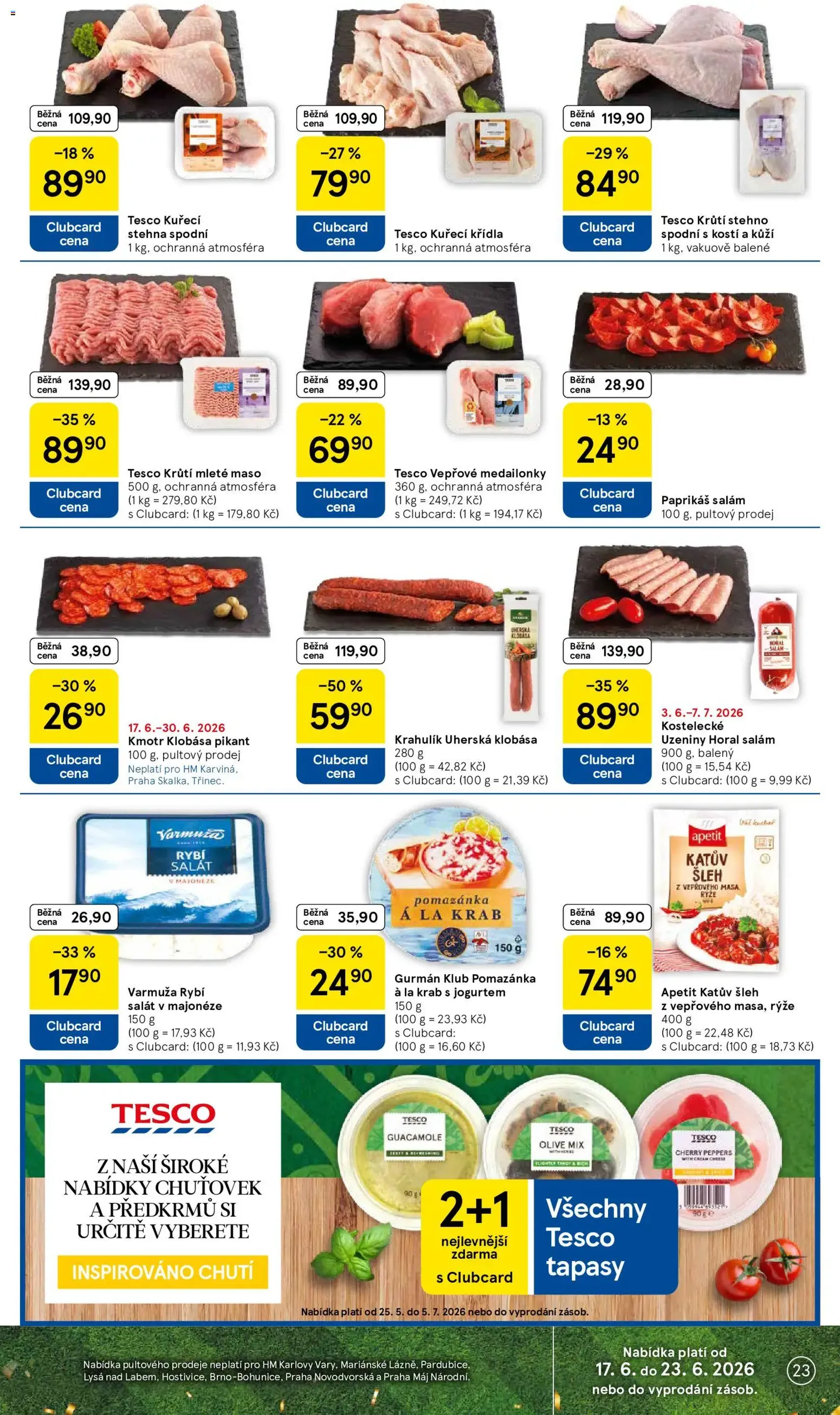 Tesco leták - Hypermarket - platný leták od 17.06.2026 strana 23 z 33