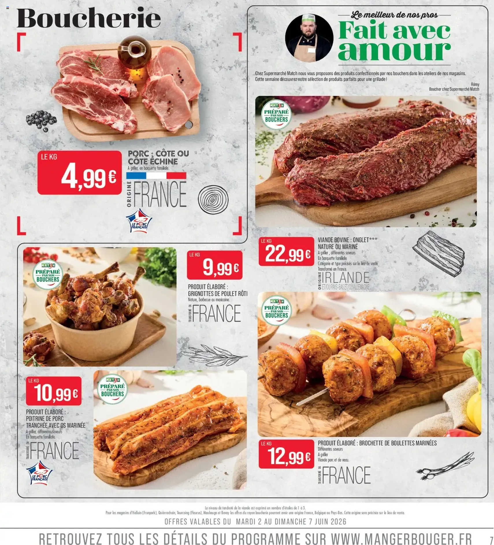 Match Supermarché catalogue - brochure valable à partir du 02/06/2026, page 7 sur 22