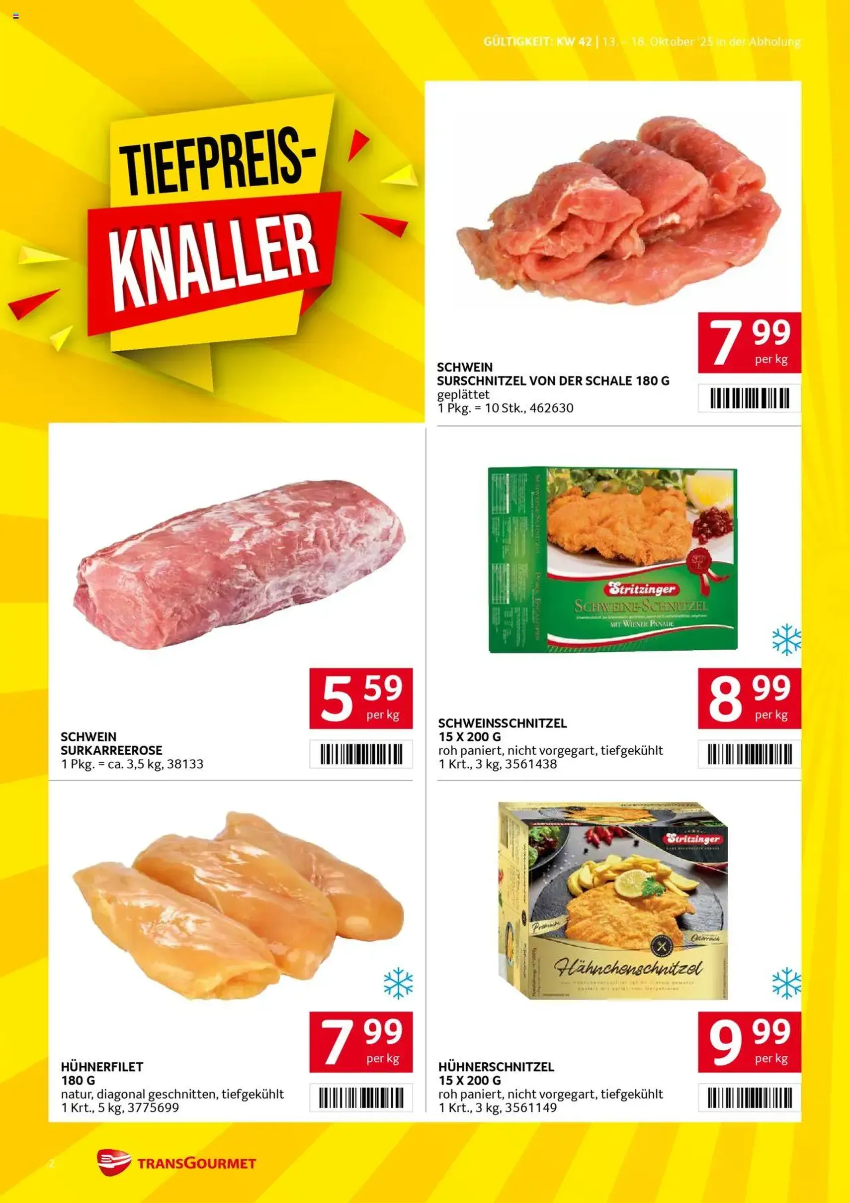 Transgourmet Flugblatt - Gültiger Prospekt ab 13.10.2025, Seite 2 von insgesamt 28