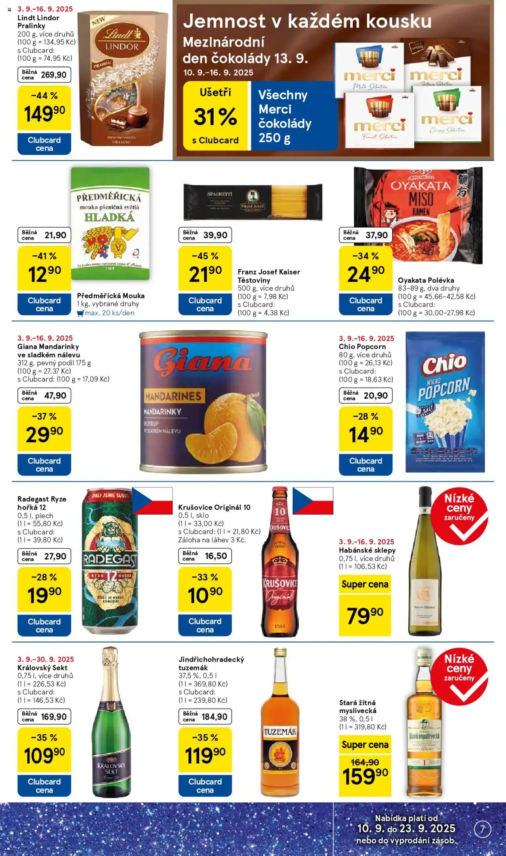 Tesco leták - Hypermarket - platný leták od 10.09.2025 strana 7 z 34 Tesco leták - Hypermarket - platný leták od 10.09.2025 strana 7 z 34