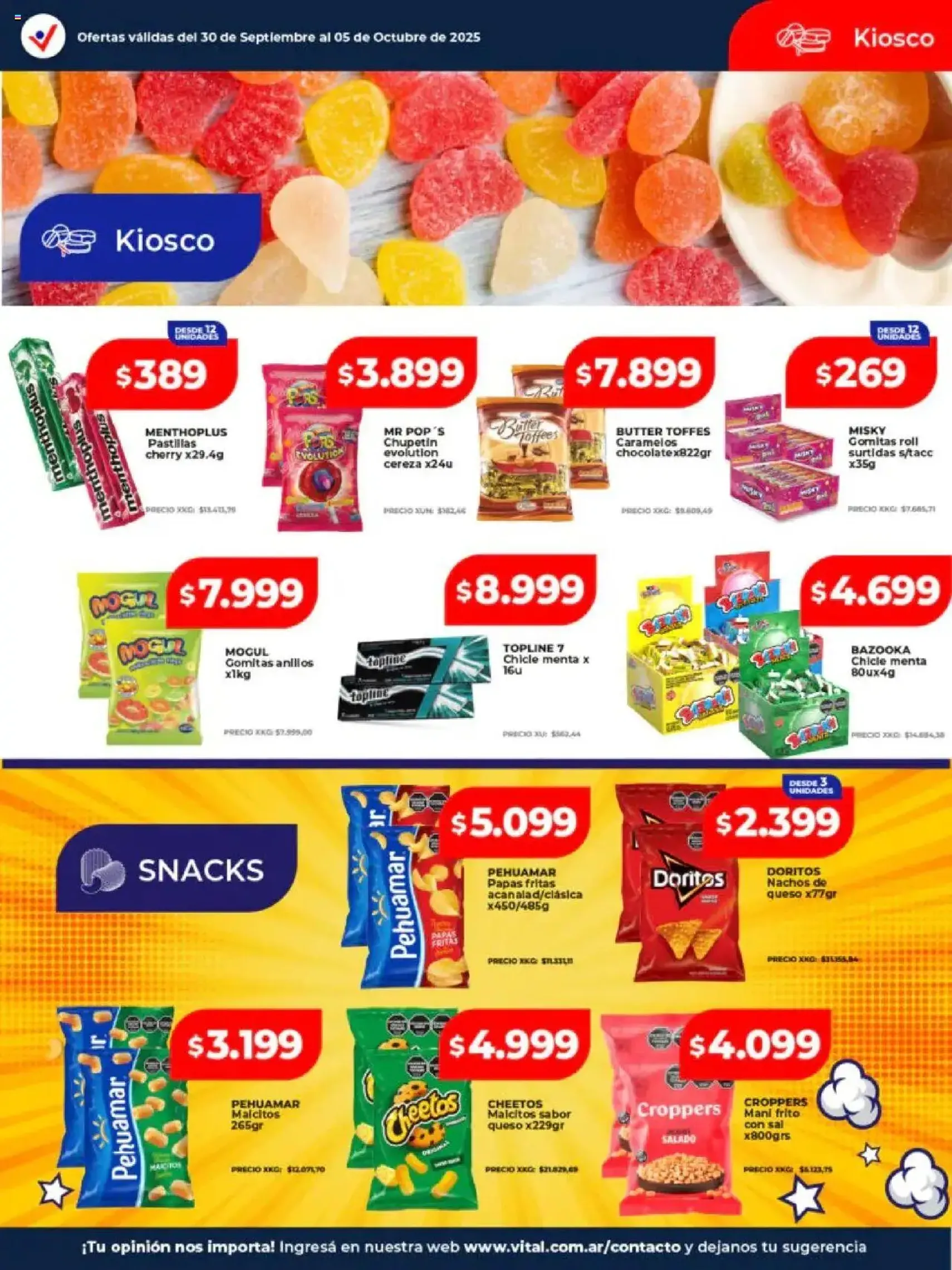 Vital - Ofertas - folleto válido desde 30/09/2025 página 15 de 21 Vital - Ofertas - folleto válido desde 30/09/2025 página 15 de 21