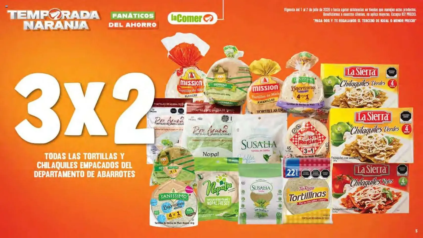 La Comer folleto - folleto válido desde 01/07/2026 página 5 de 44