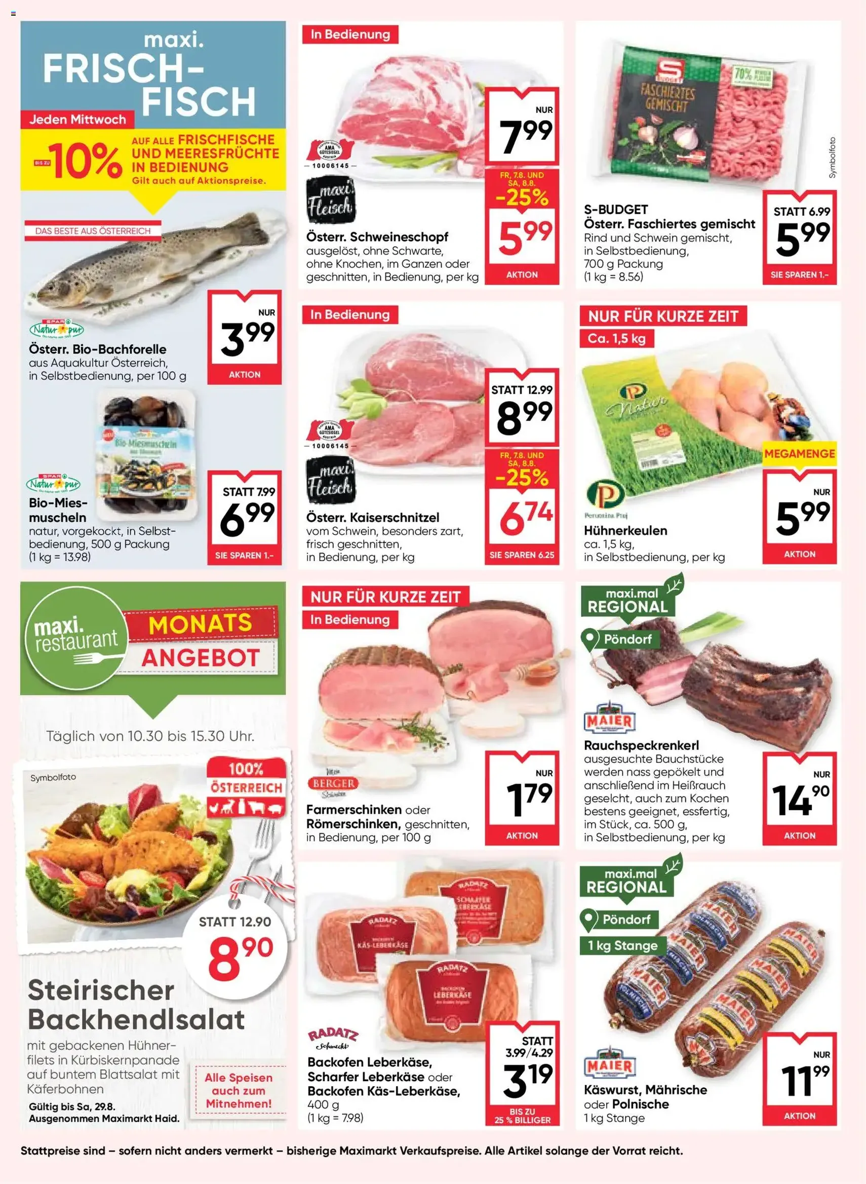 Maximarkt Flugblatt - Gültiger Prospekt ab 06.08.2026, Seite 8 von insgesamt 24