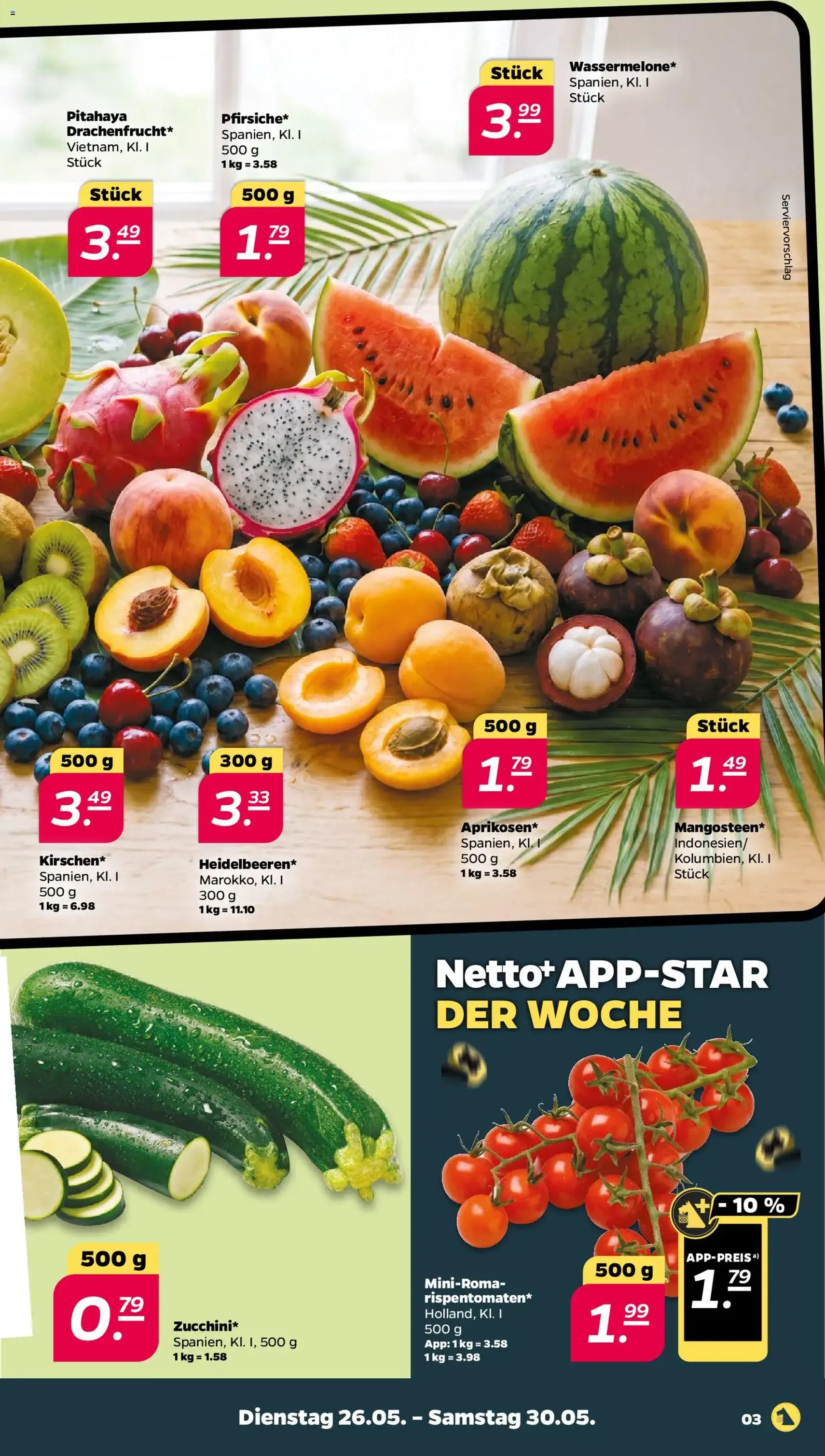 Netto Prospekt - Gültiger Prospekt ab 26.05.2026, Seite 3 von insgesamt 35