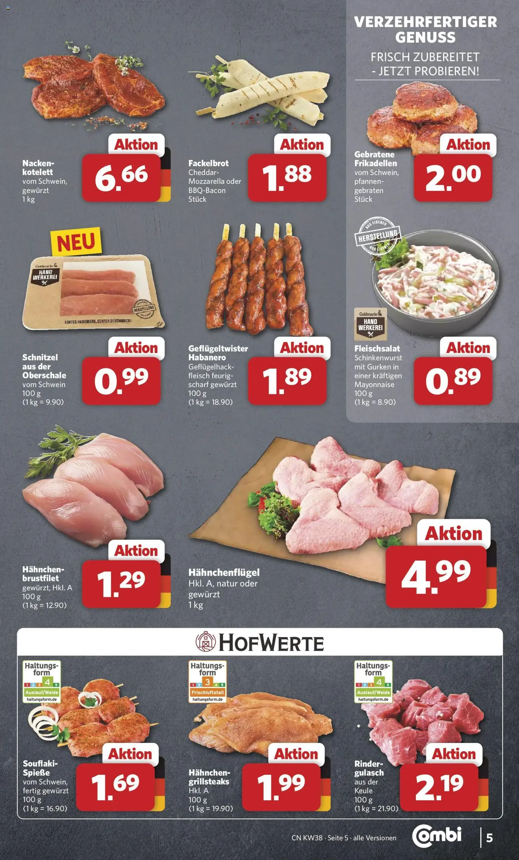 Combi Prospekt - Gültiger Prospekt ab 14.09.2026, Seite 5 von insgesamt 33