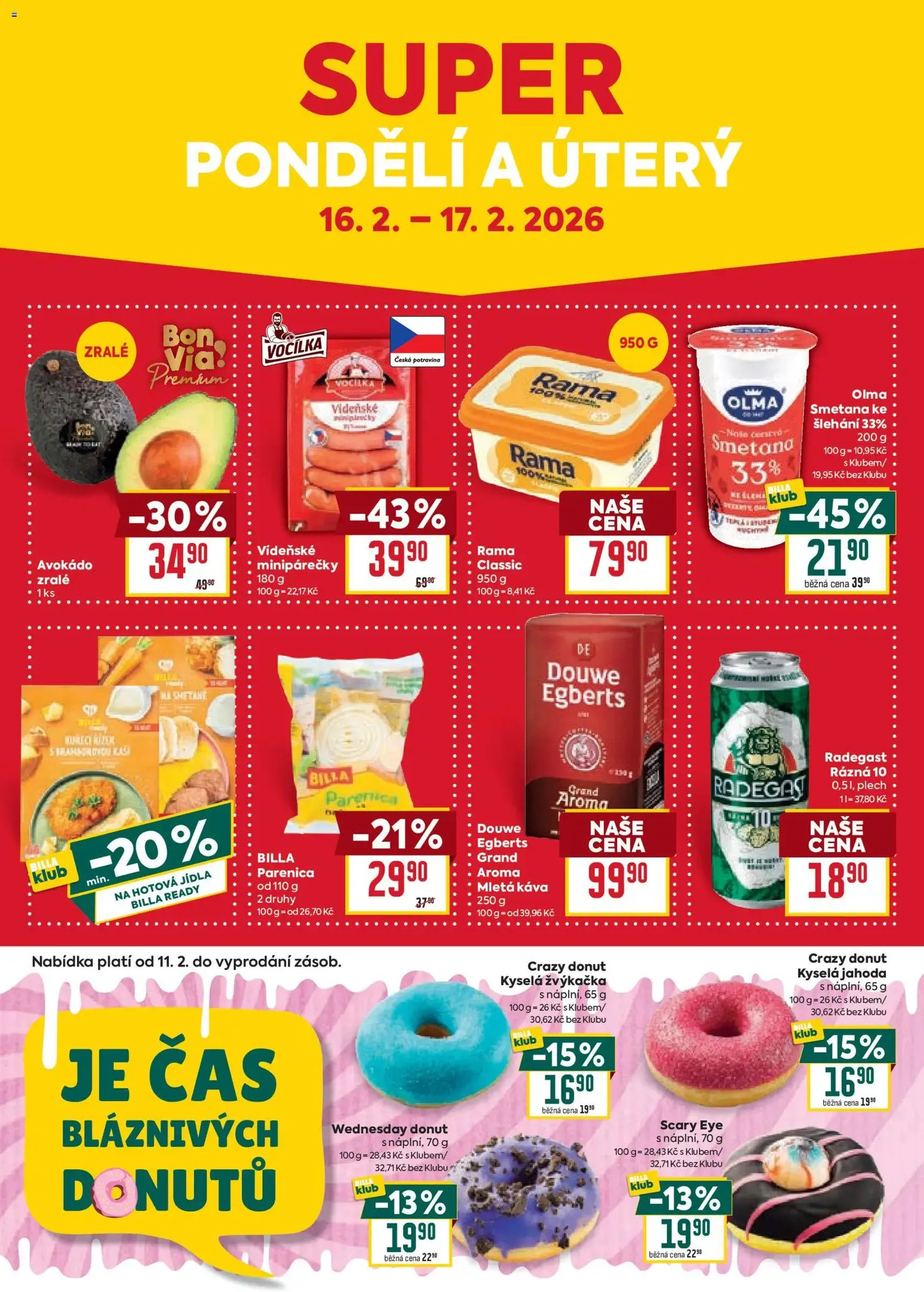 Billa Velký leták - platný leták od 11.02.2026 strana 31 z 33