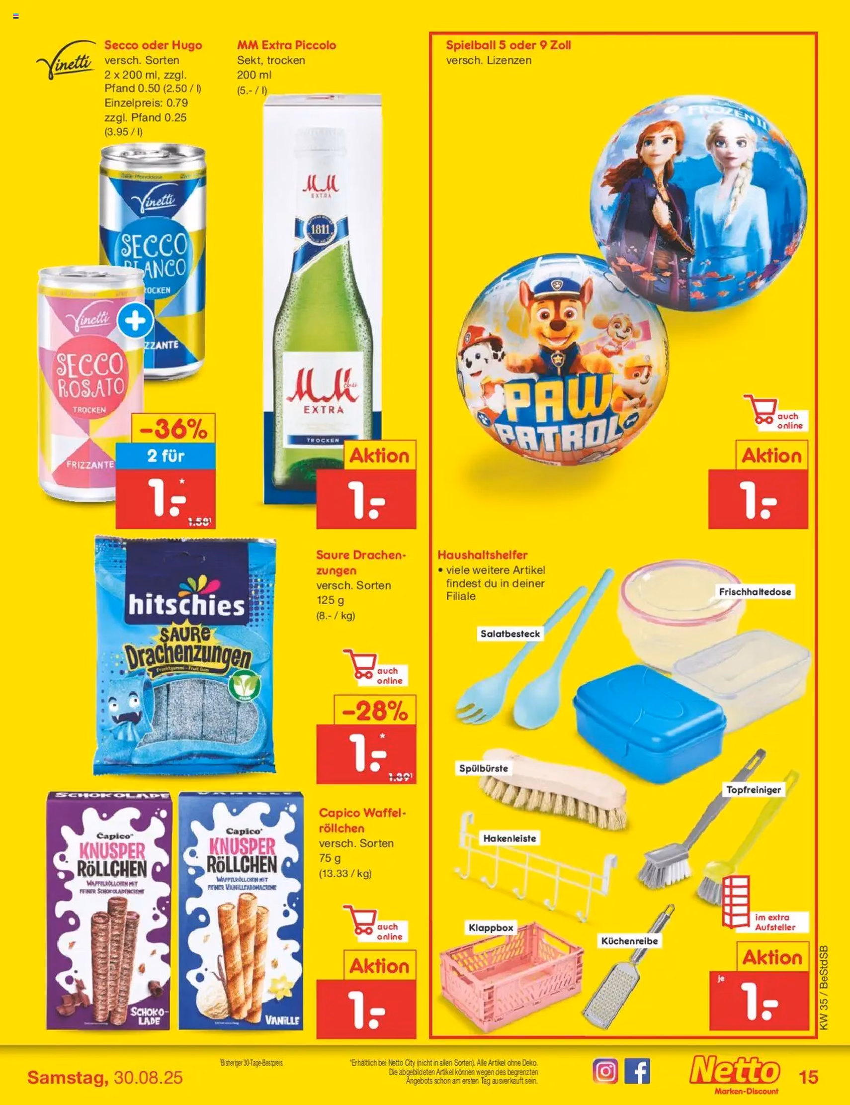Netto Marken-Discount Prospekt - Gültiger Prospekt ab 25.08.2025, Seite 21 von insgesamt 65