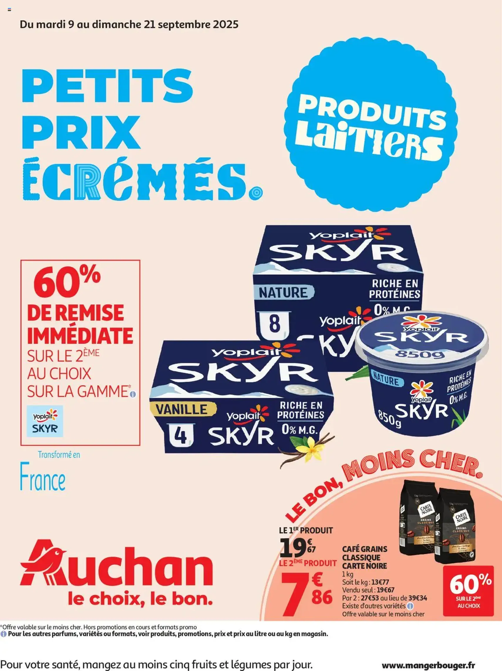 Auchan prospectus - brochure valable à partir du 09/09/2025, page 1 sur 60 Auchan prospectus - brochure valable à partir du 09/09/2025, page 1 sur 60