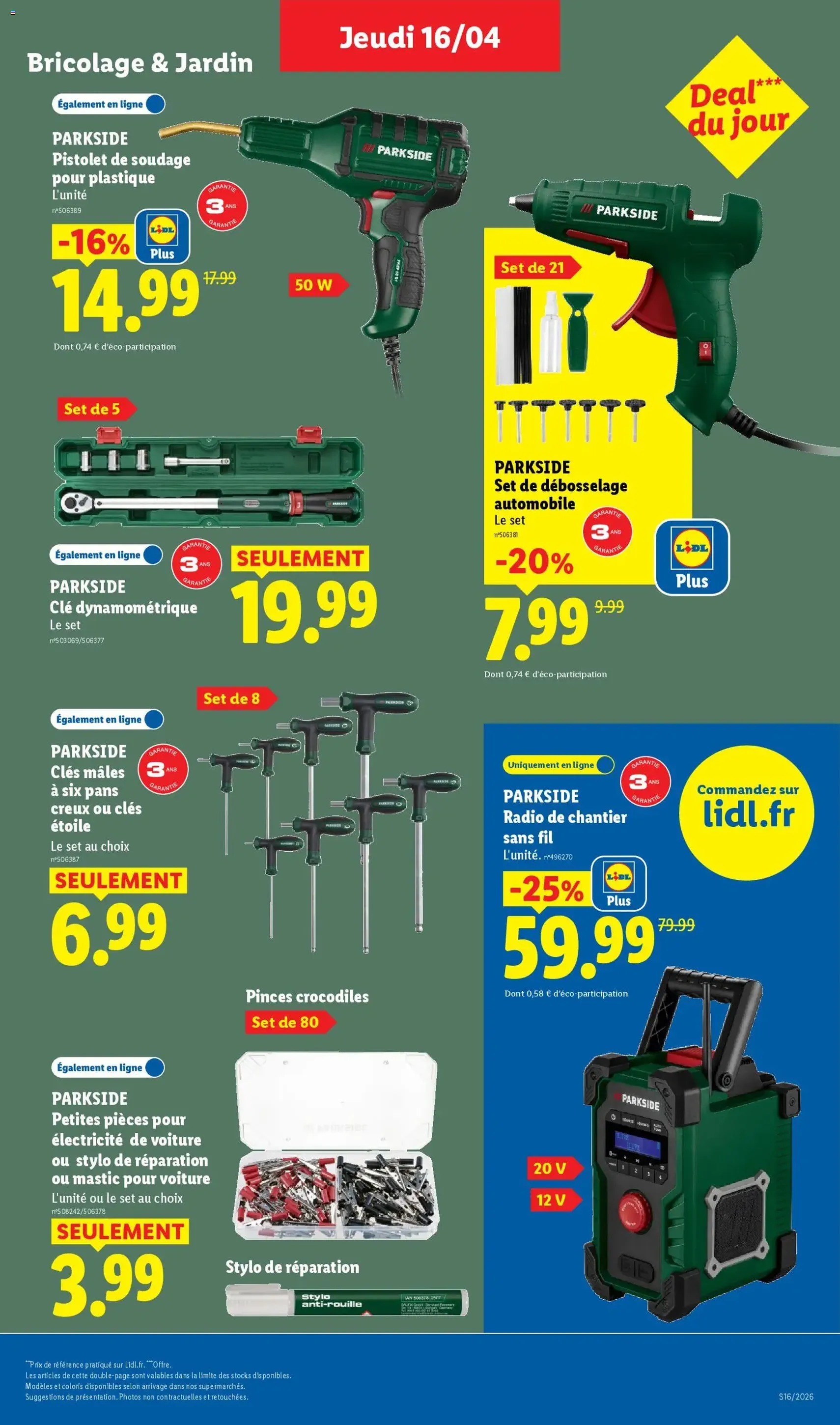 LIDL catalogue - brochure valable à partir du 16/04/2026, page 31 sur 67