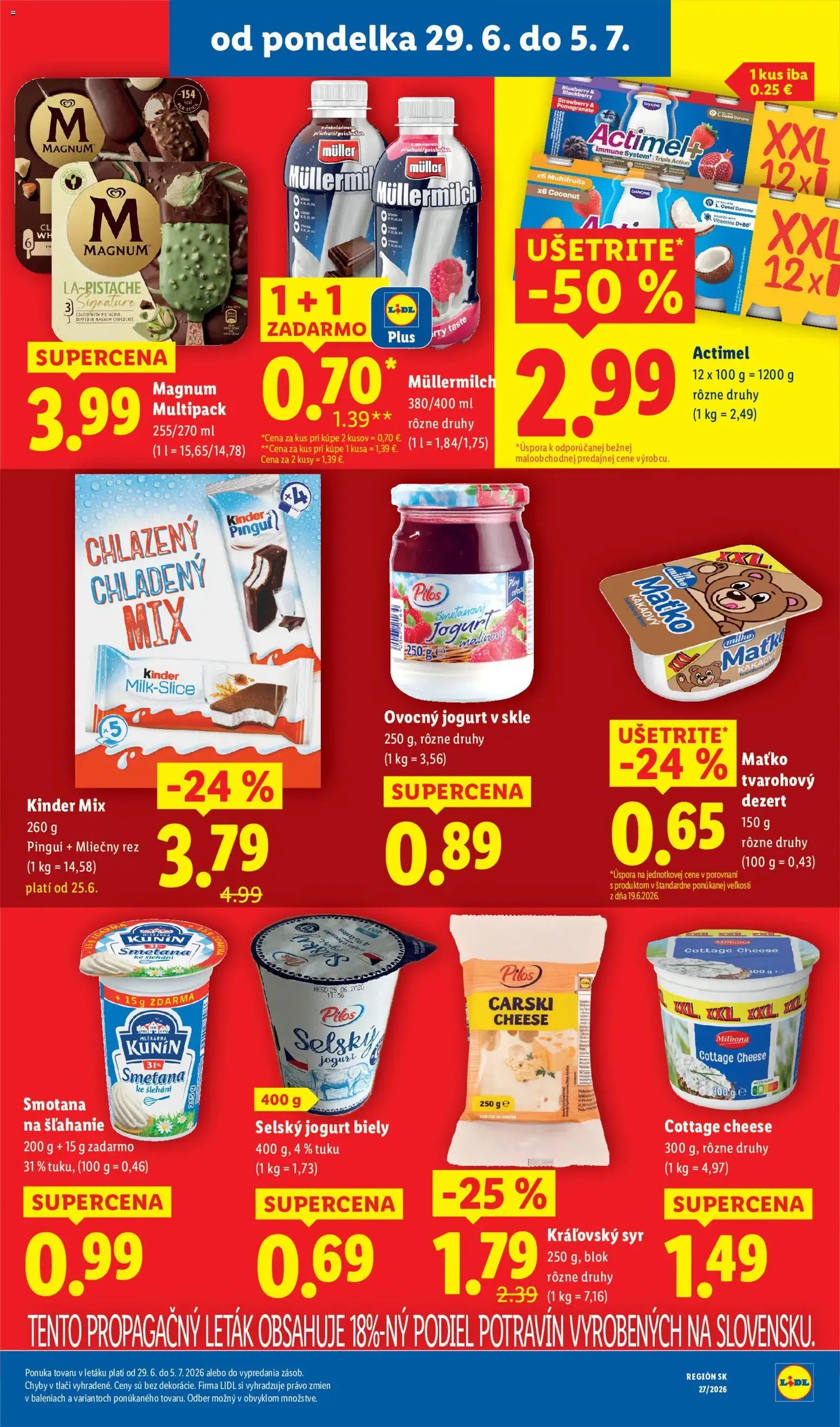 Lidl leták - platný leták od 29.06.2026 strana 33 z 98