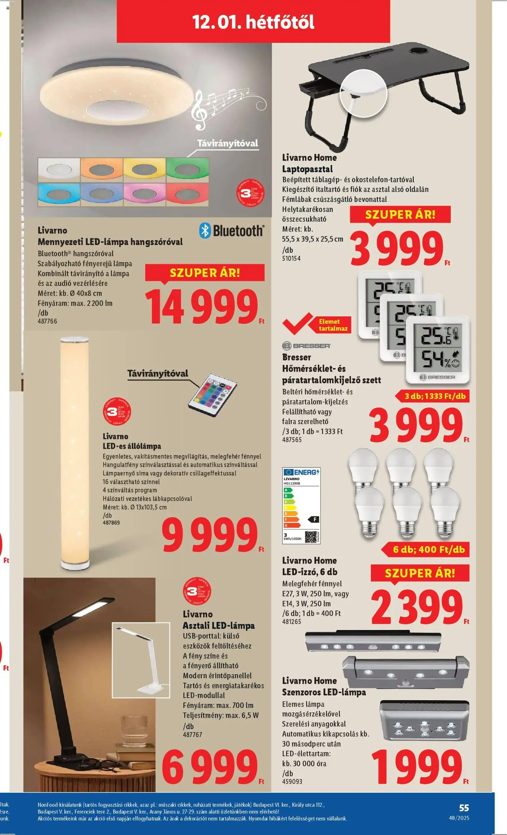 Lidl Akciós újság - 2025.11.27. érvényes szórólap 55 oldal 68 oldalból