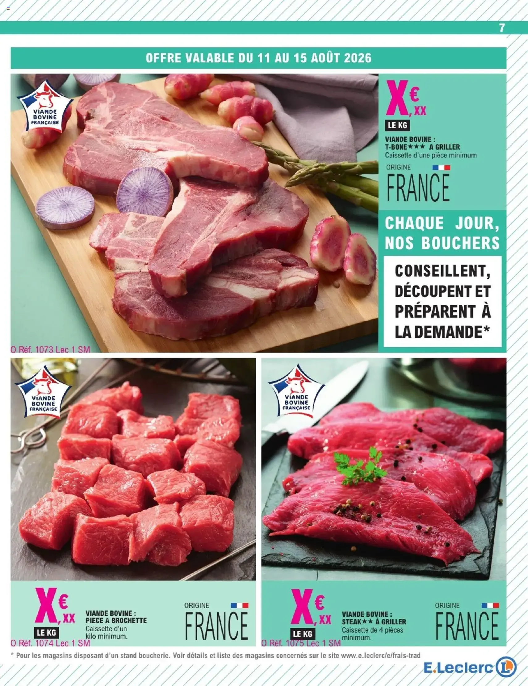 E.Leclerc catalogue - brochure valable à partir du 11/08/2026, page 7 sur 17