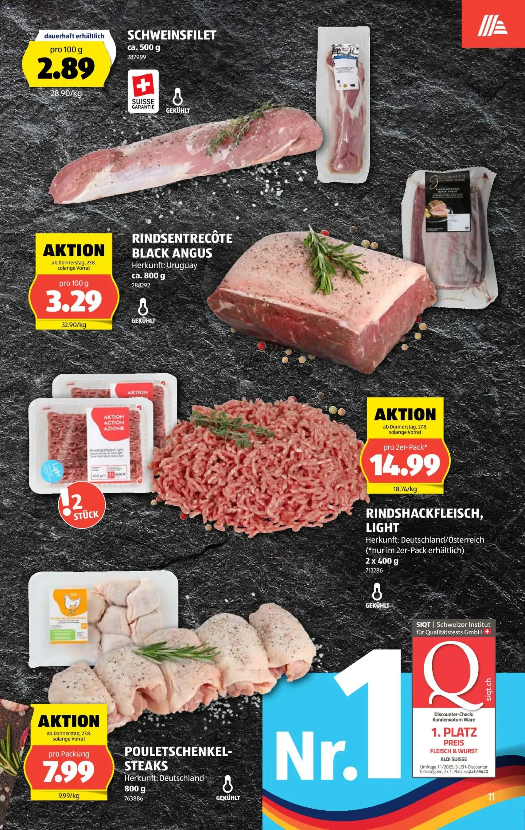 Aldi aktionen - Gültiger Prospekt ab 27.08.2026, Seite 11 von insgesamt 35