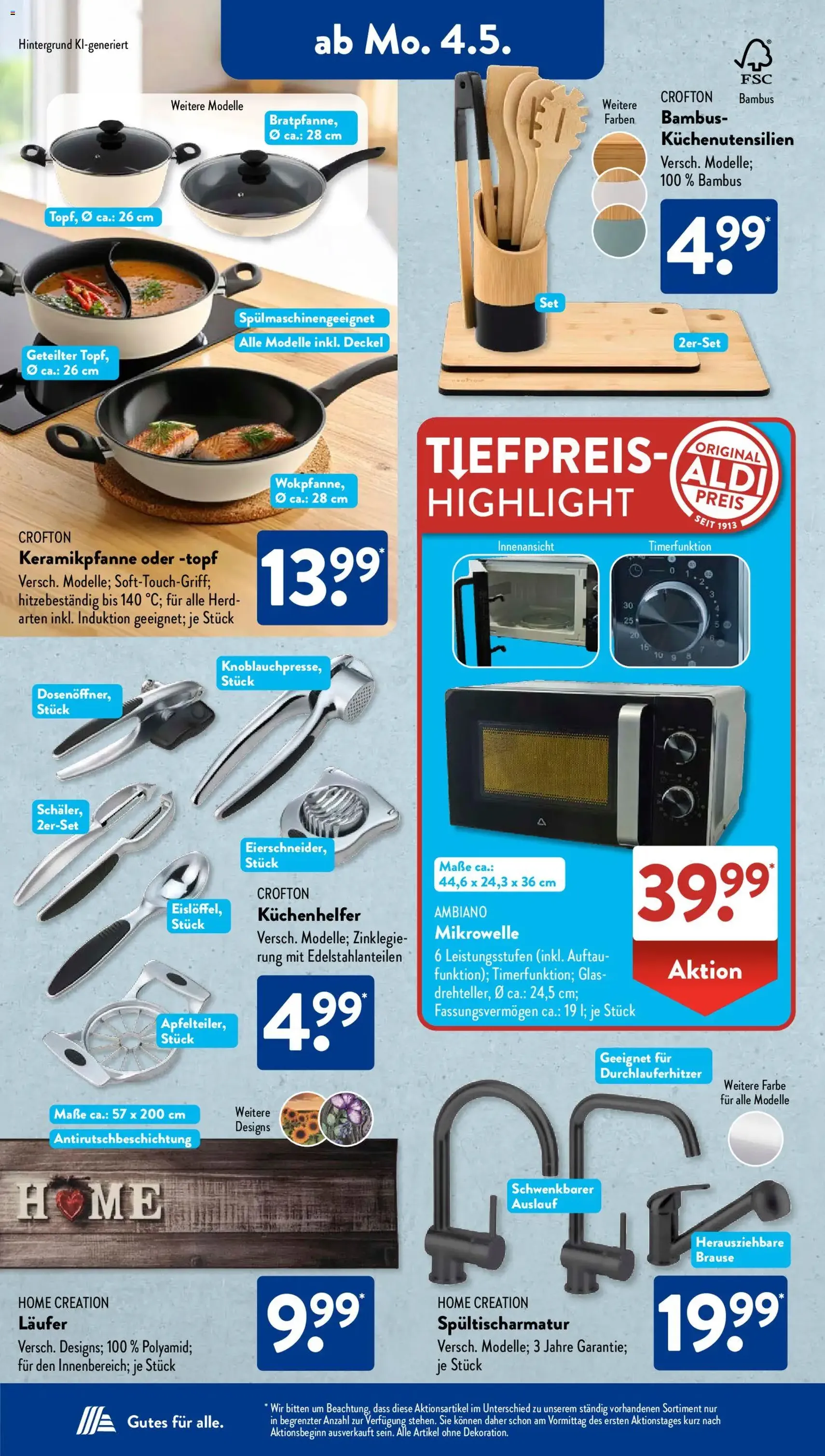 Aldi Süd Prospekt - Gültiger Prospekt ab 04.05.2026, Seite 3 von insgesamt 23